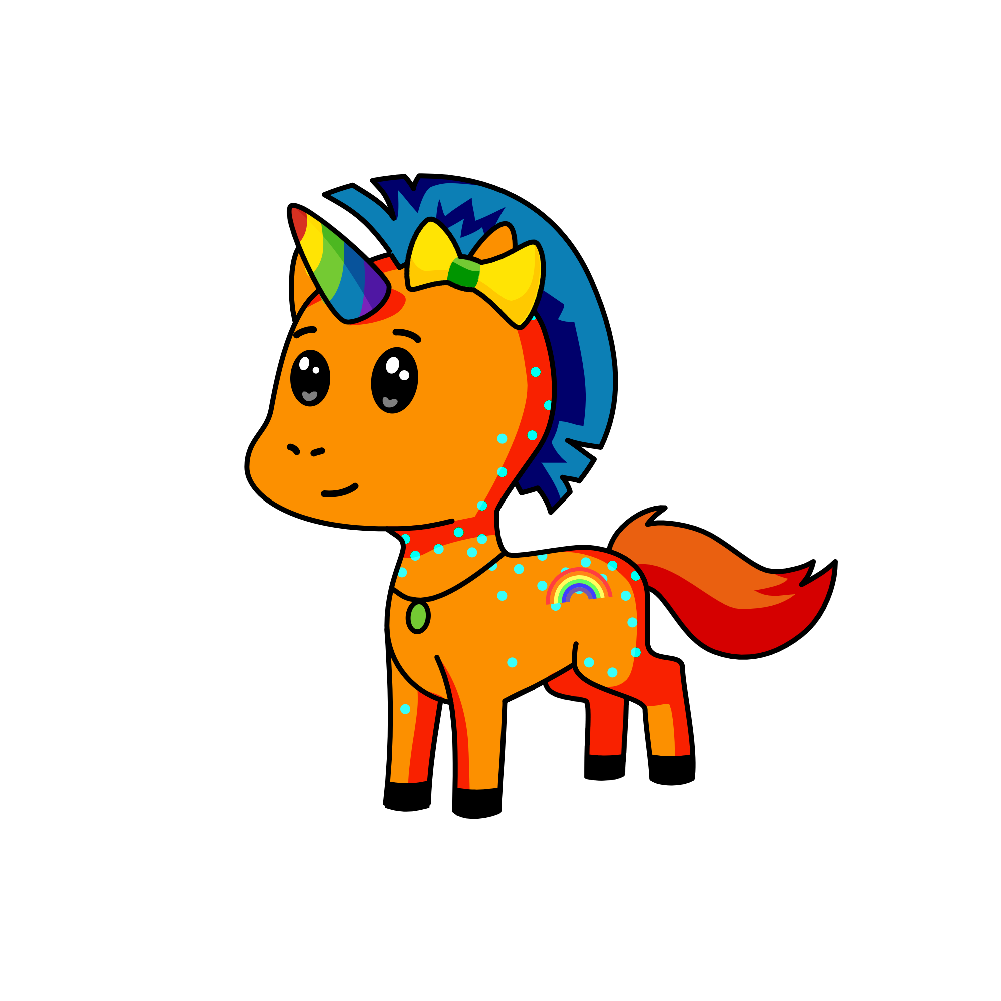 spike, the unicorn