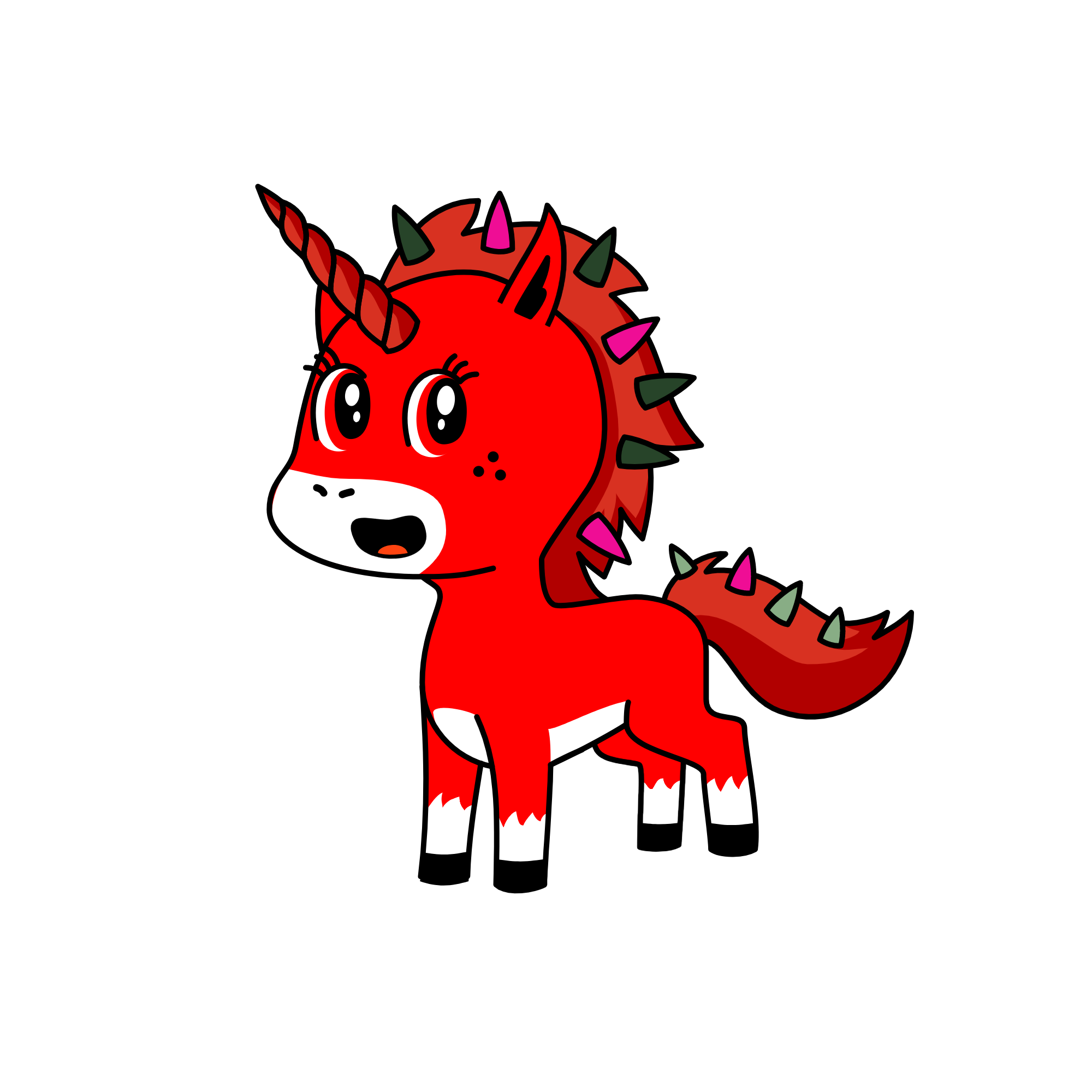 fluffy, the unicorn