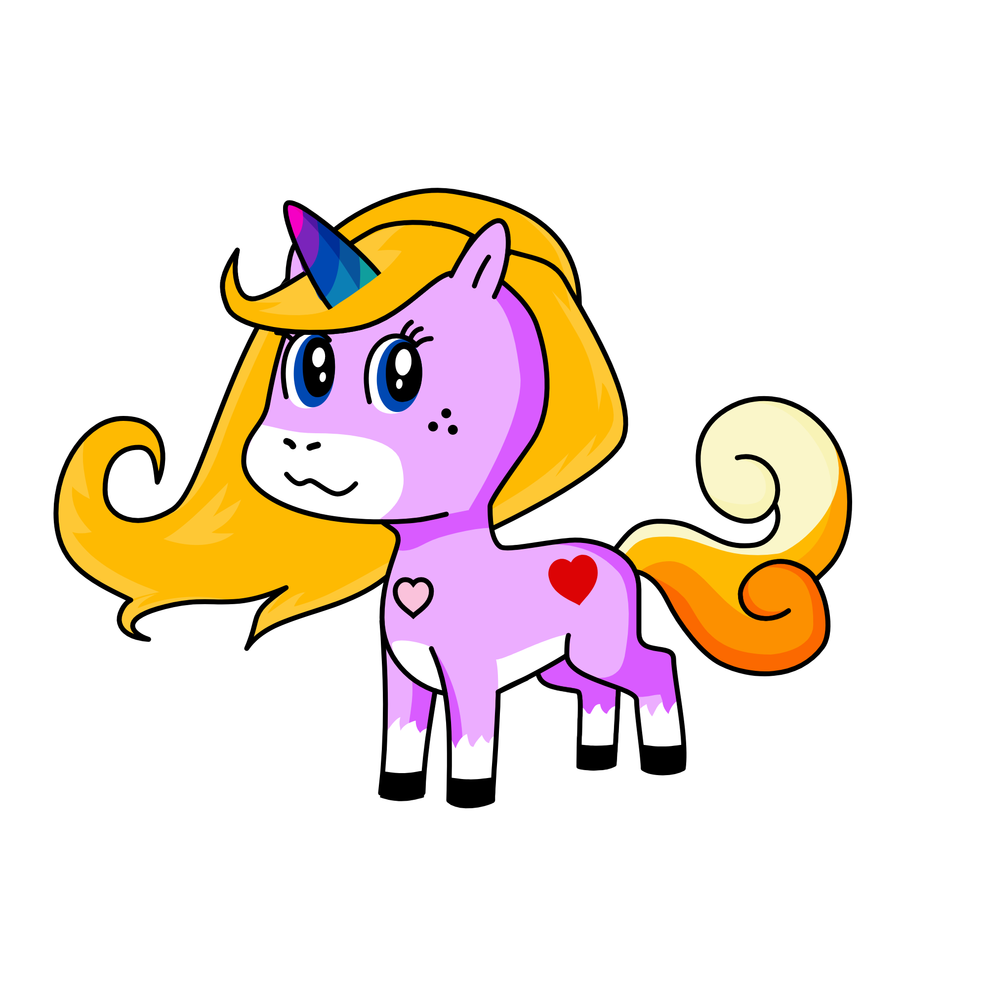 Lana, the unicorn