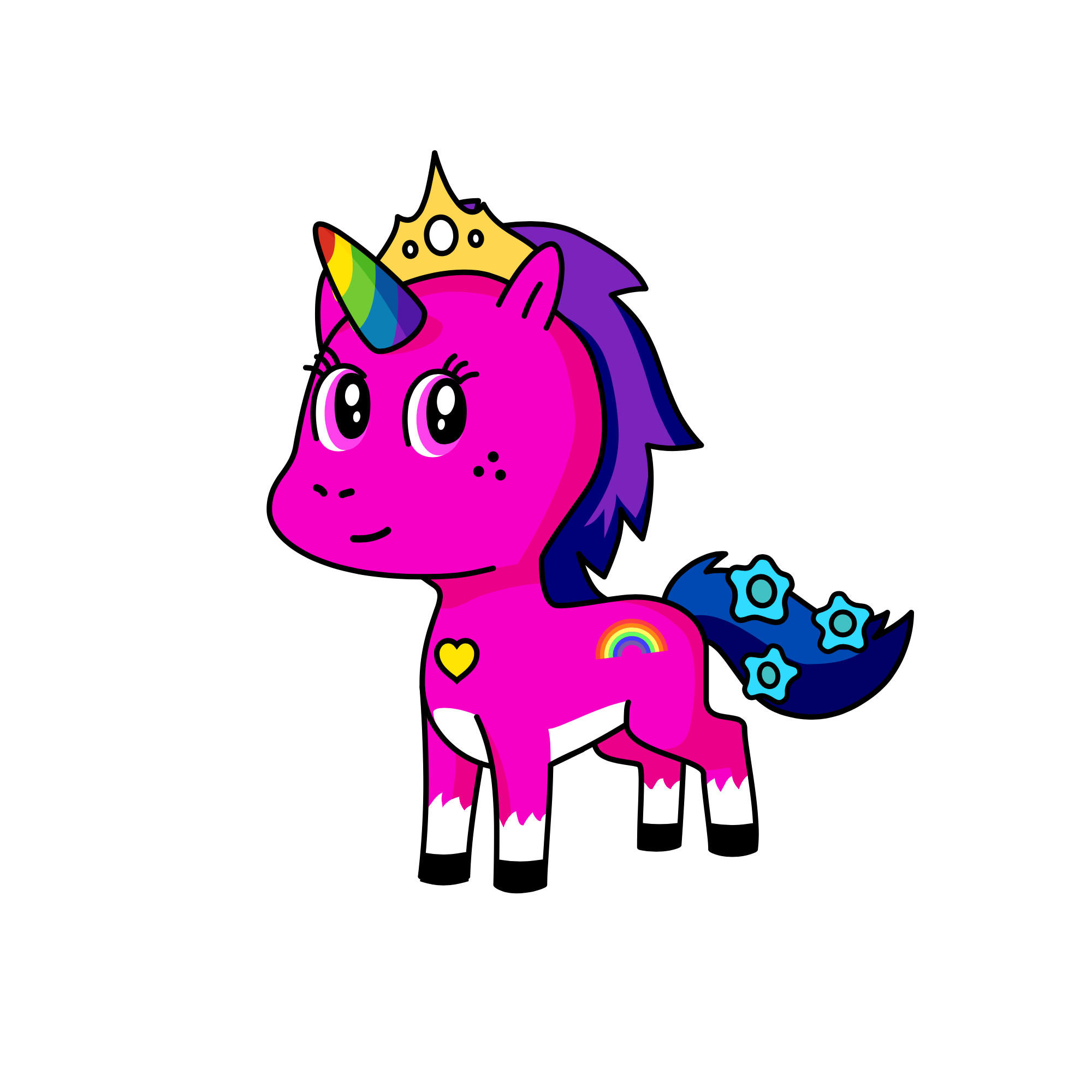 Stella, the unicorn