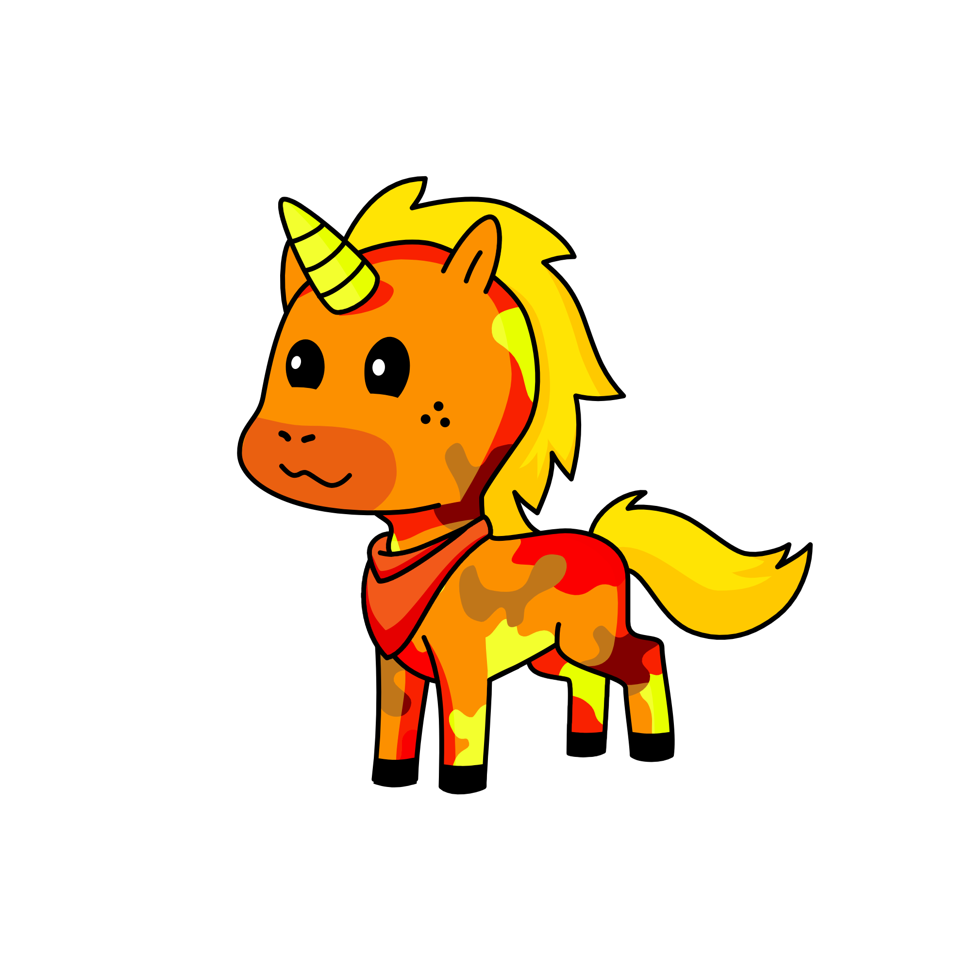 South, the unicorn