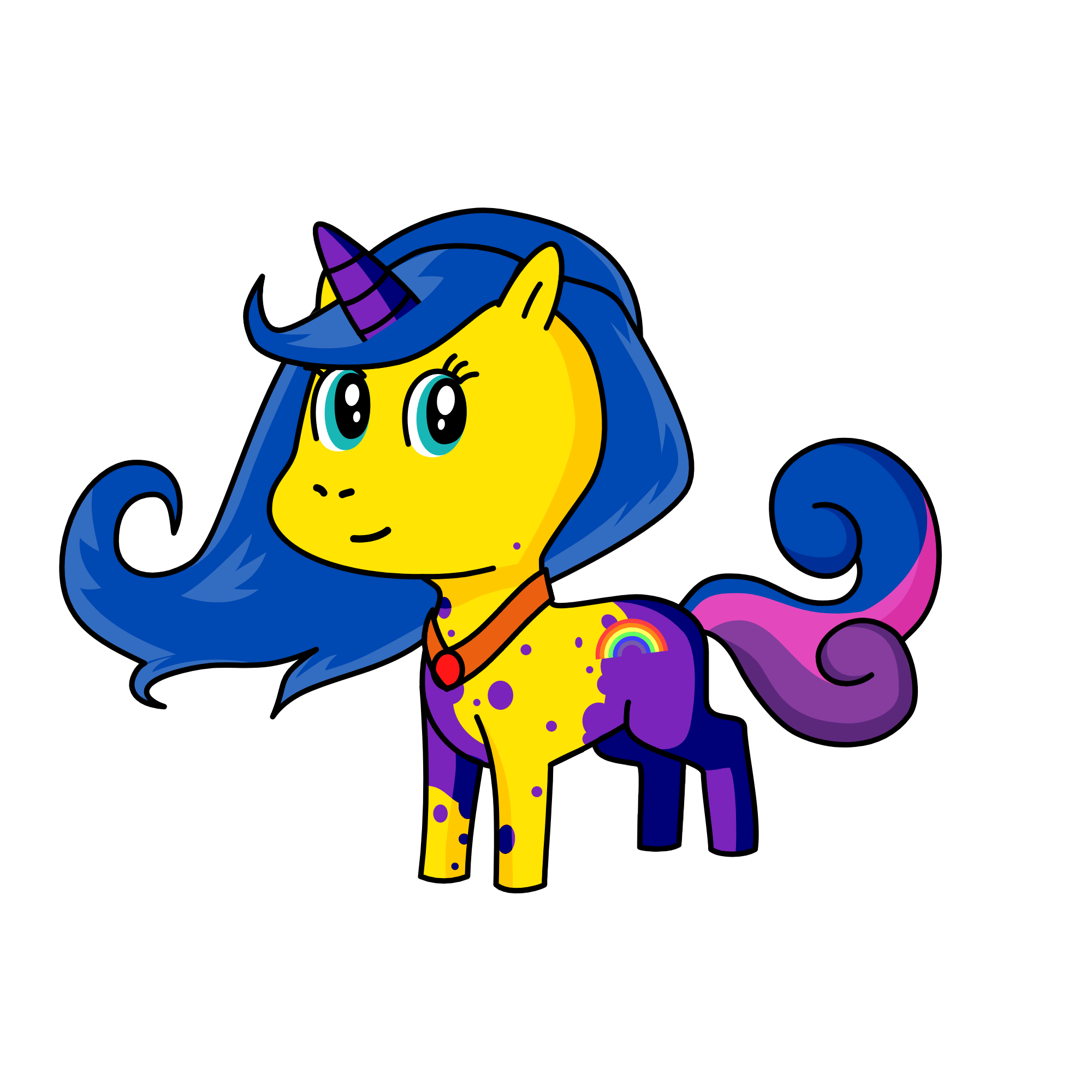Jewl, the unicorn