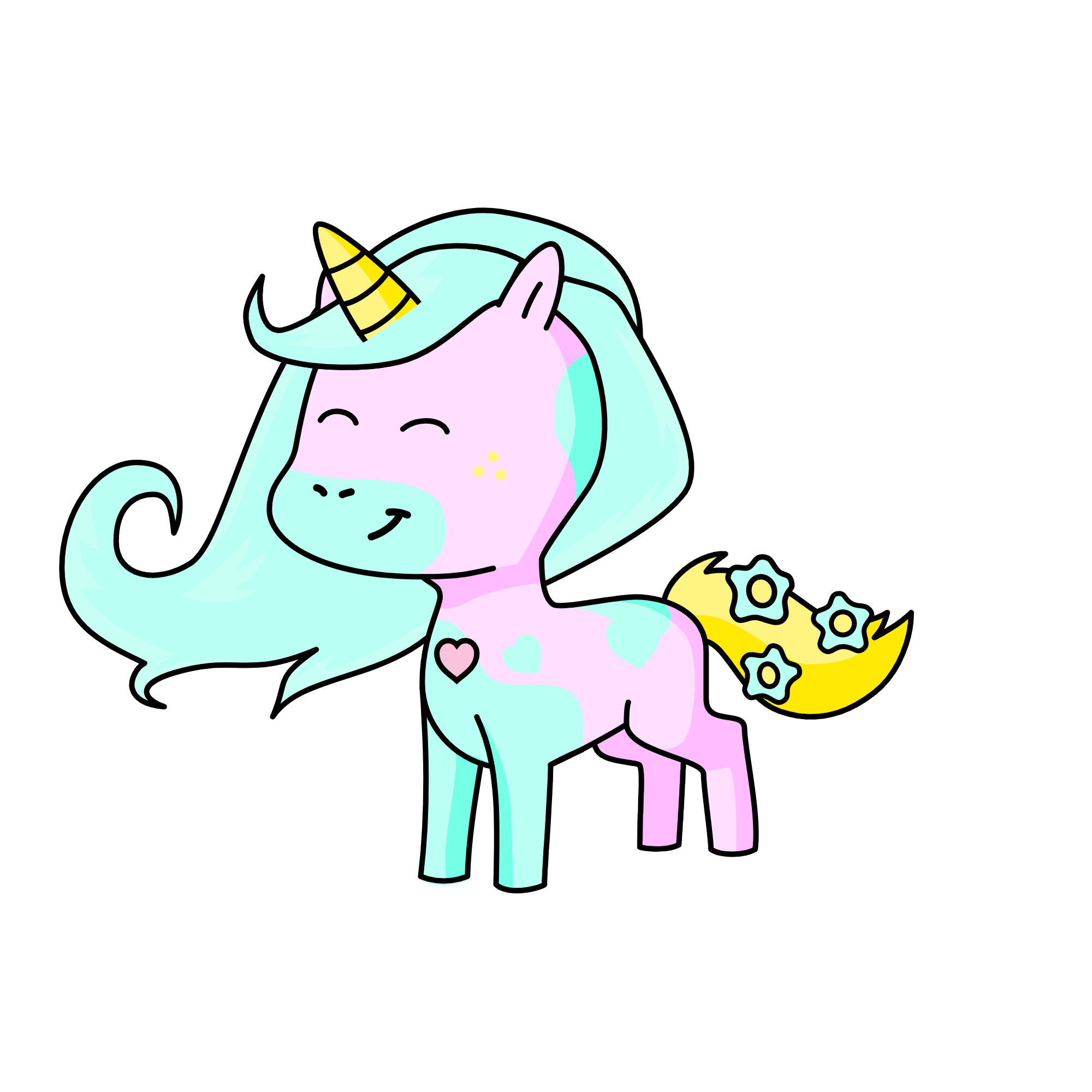 Cotton Candy, the unicorn