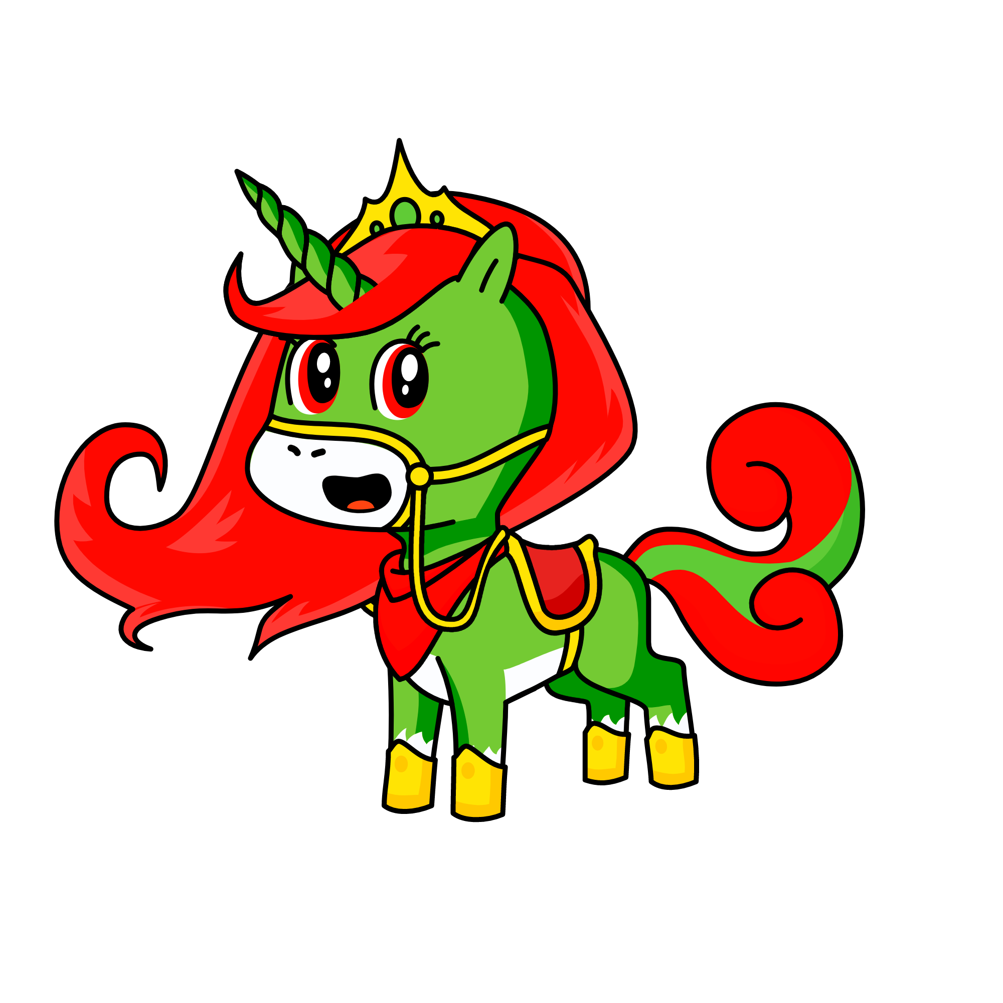 Holly, the unicorn