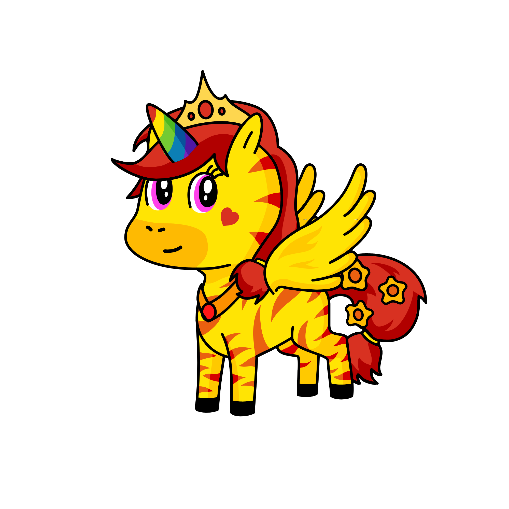 Sunny Queen, the unicorn