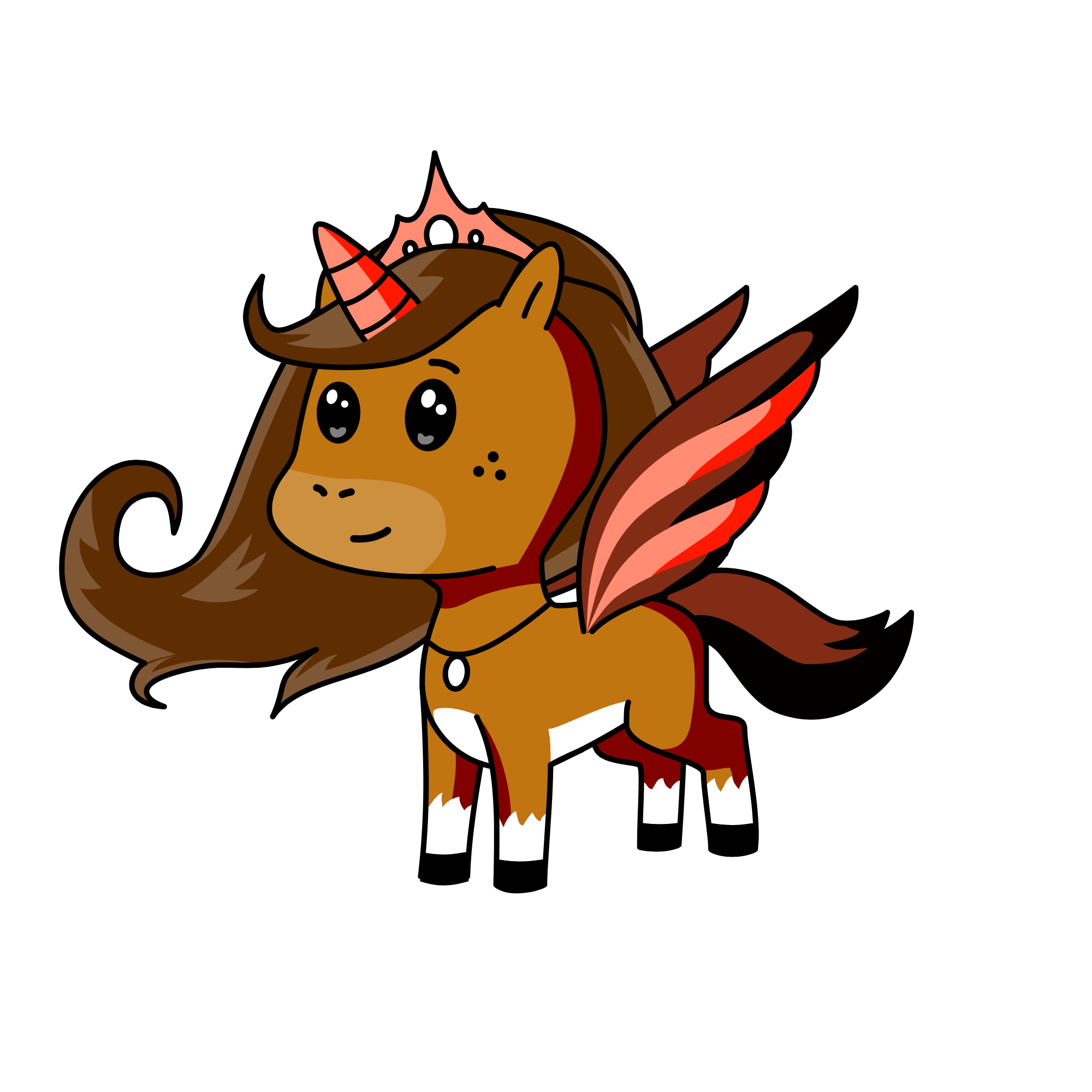 sandy, the unicorn
