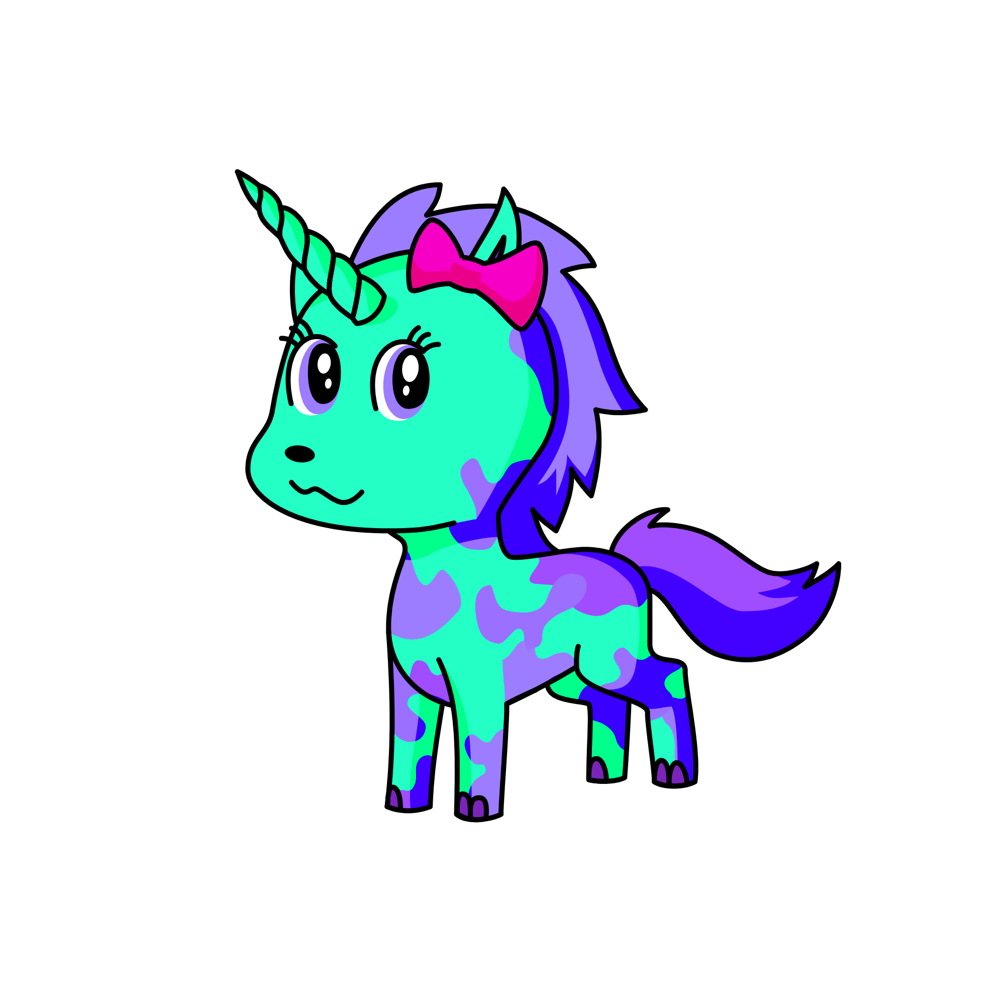 Mercat, the unicorn
