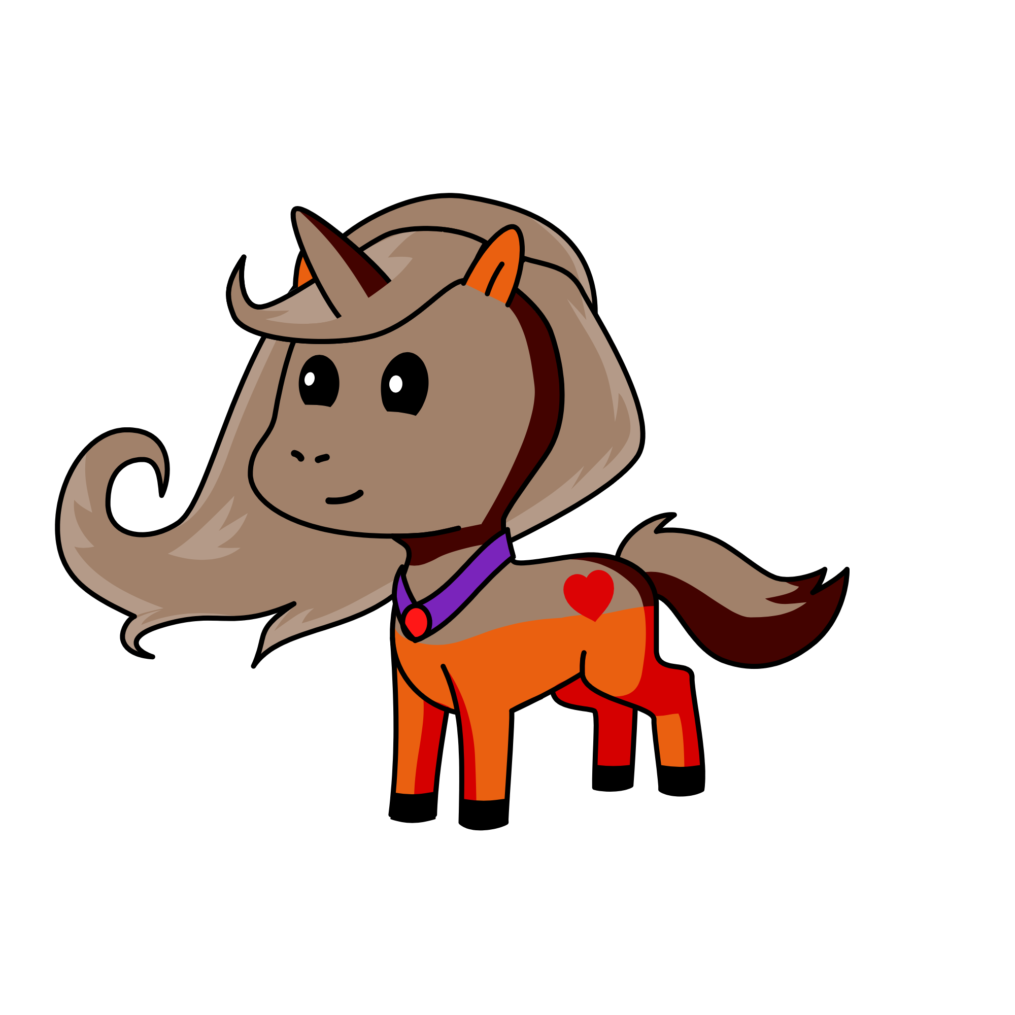 Gabby, the unicorn