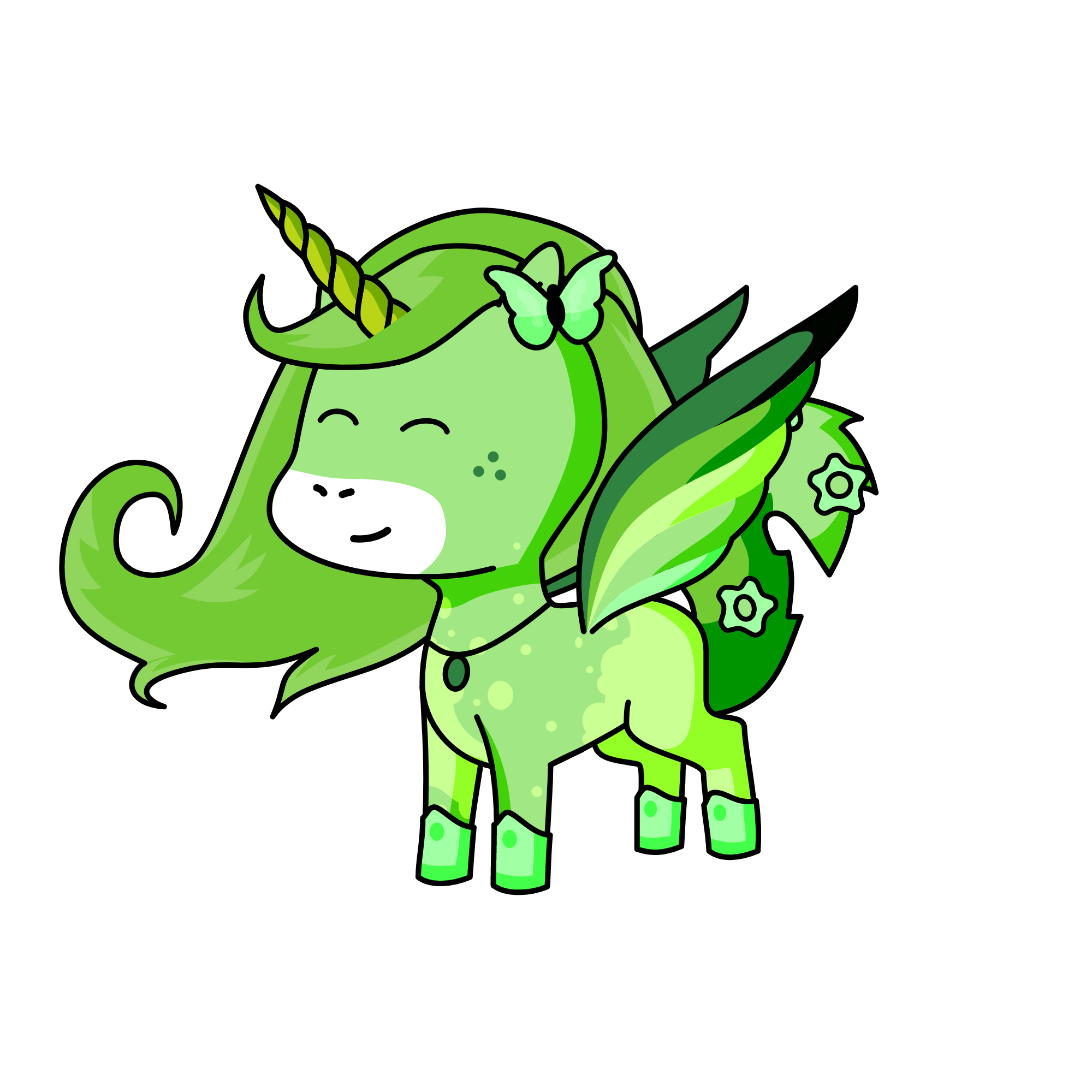 Queen of Nature, the unicorn