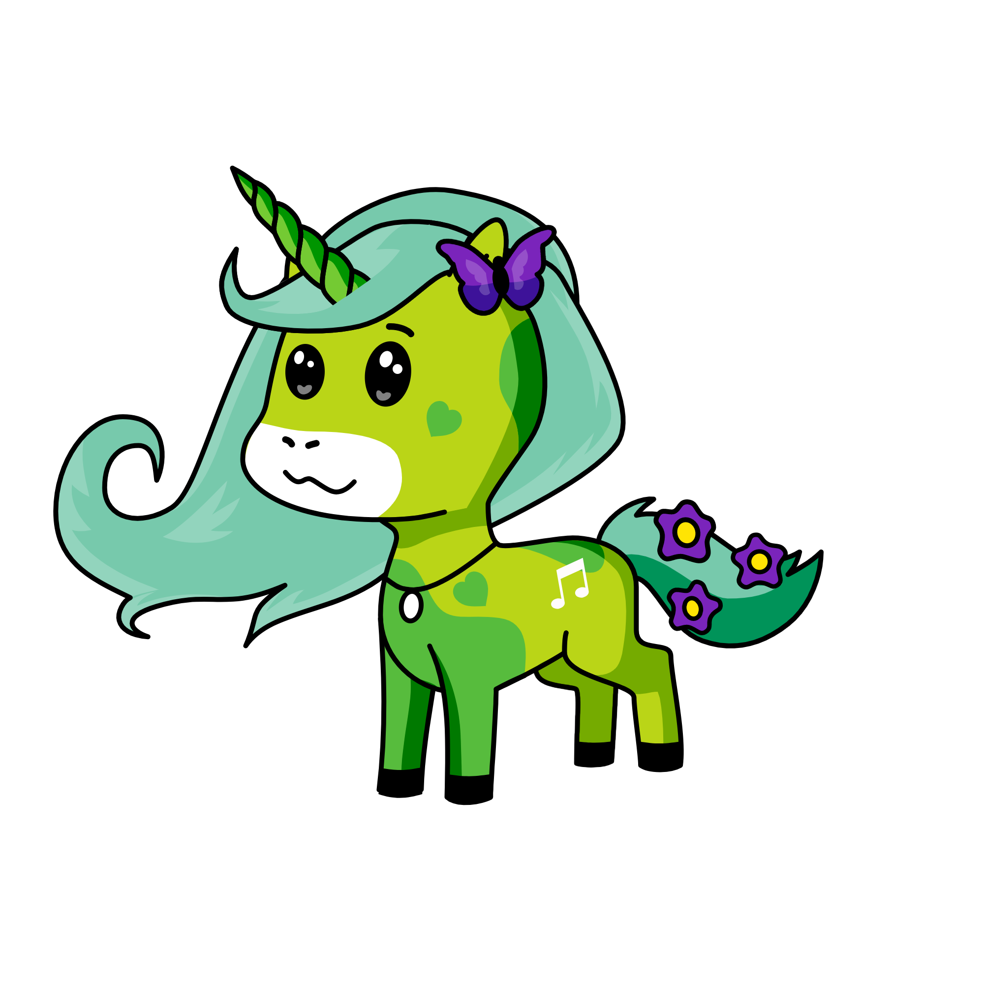 rhea, the unicorn