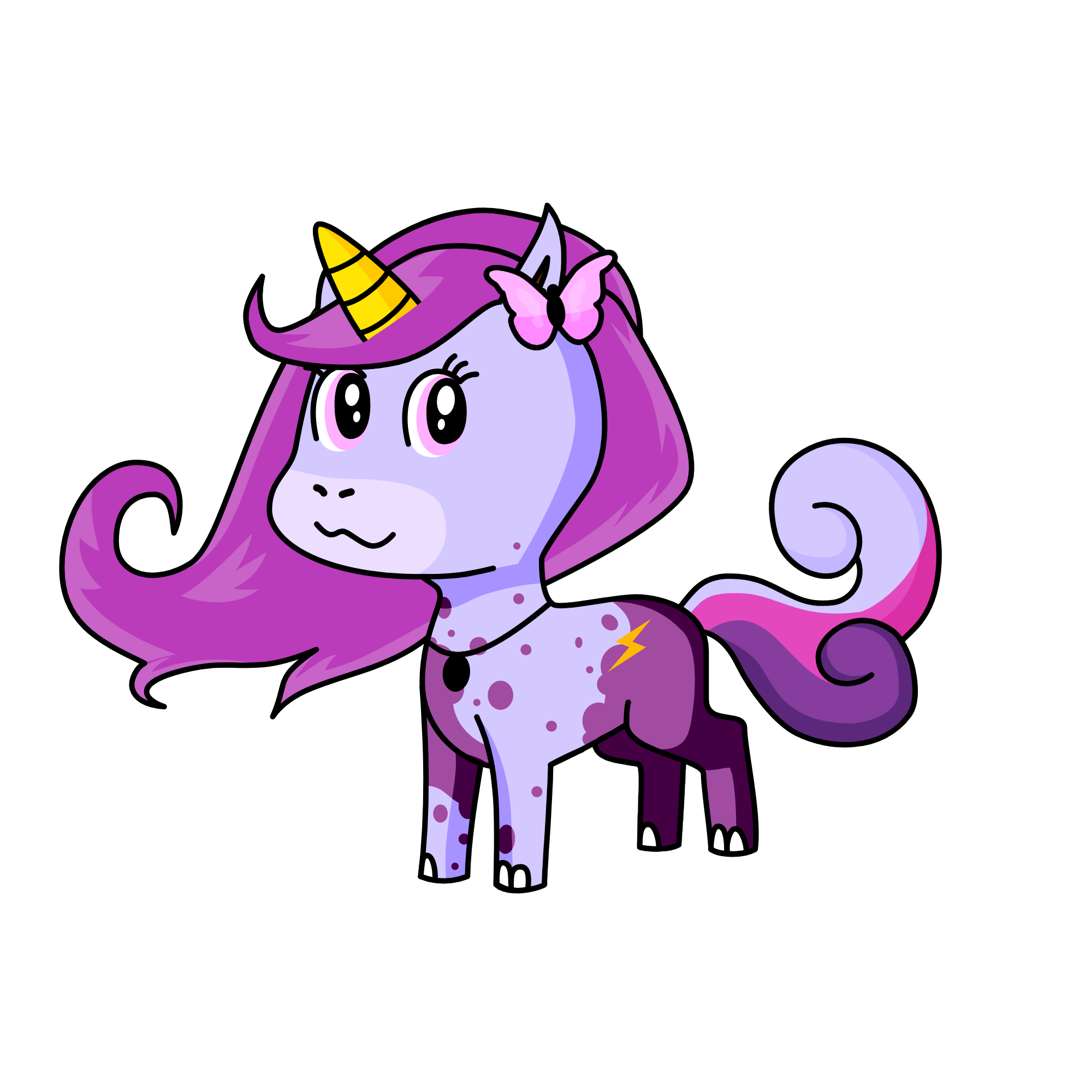 Alaina, the unicorn