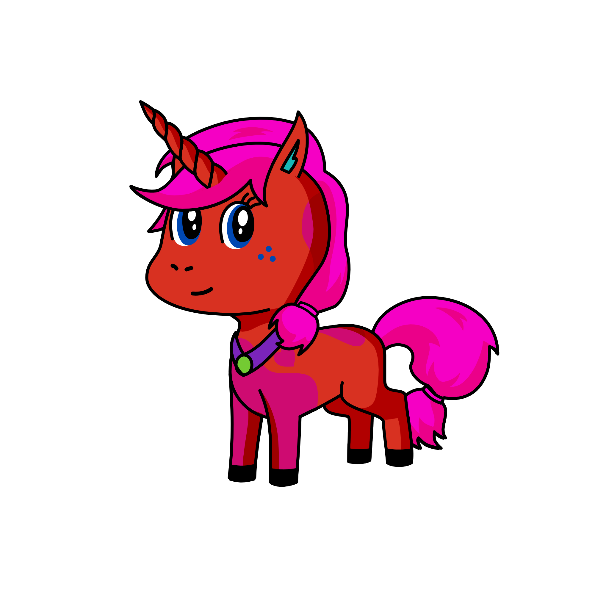 Cherry, the unicorn