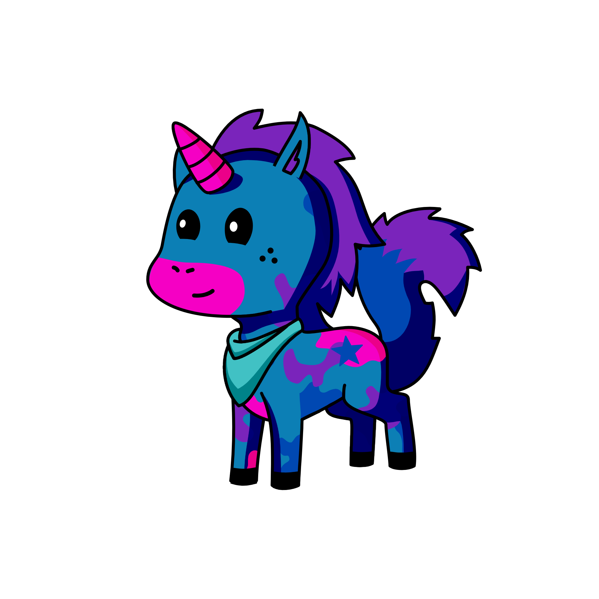 moon, the unicorn