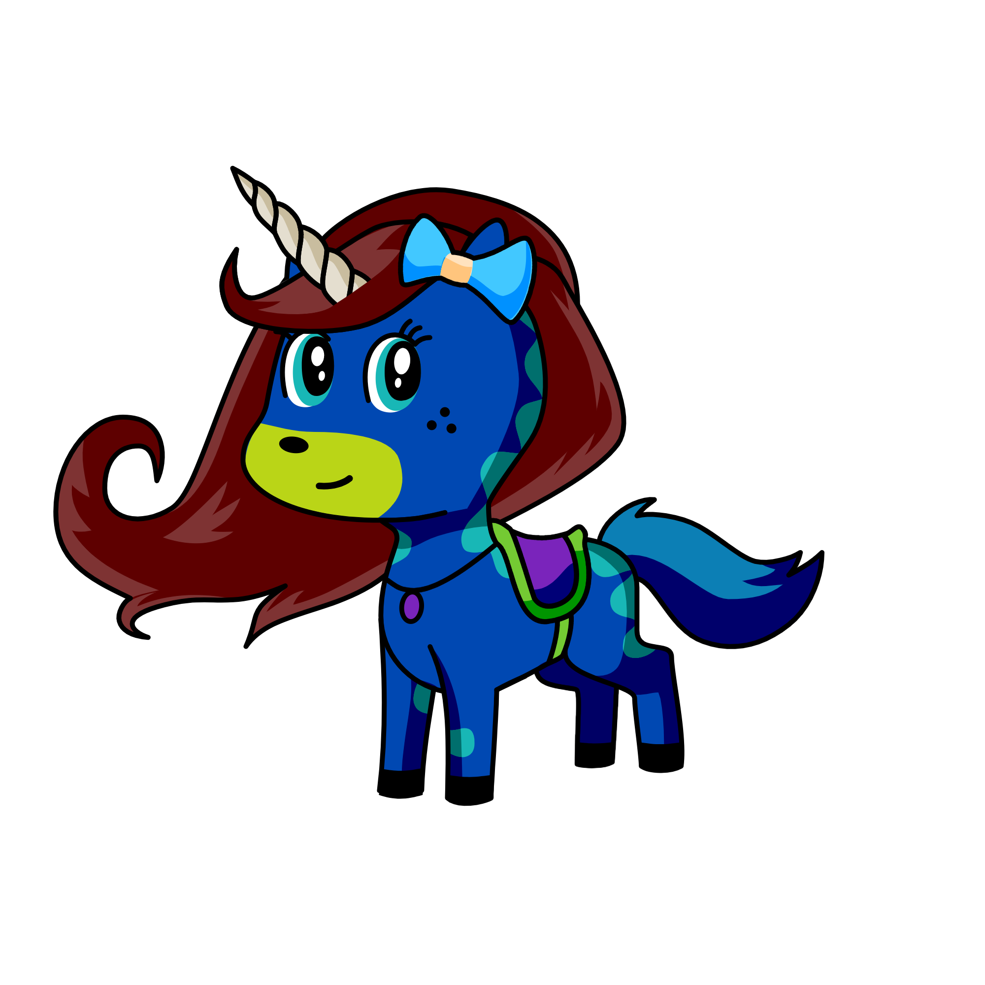 Yllek, the unicorn