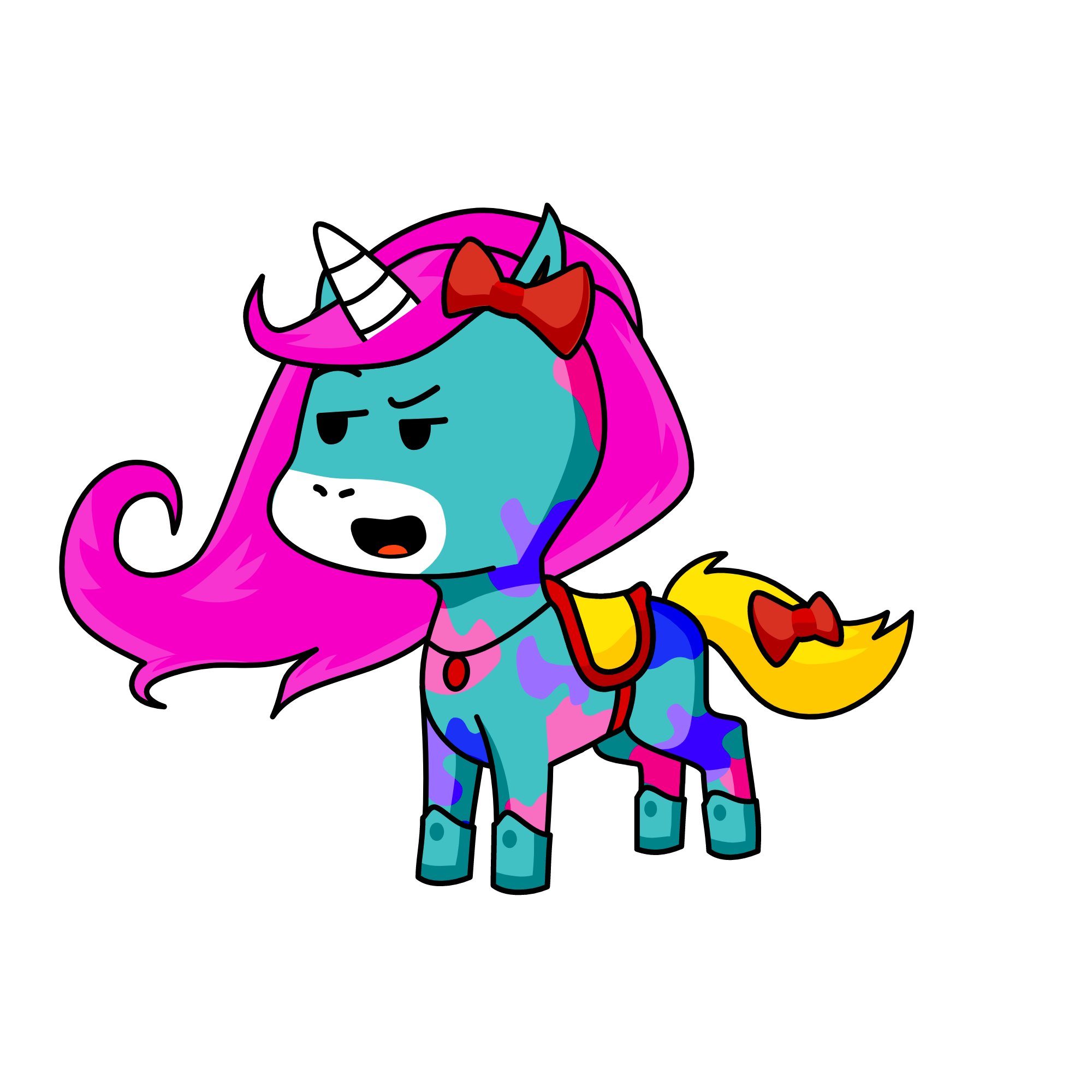 cooly poop, the unicorn