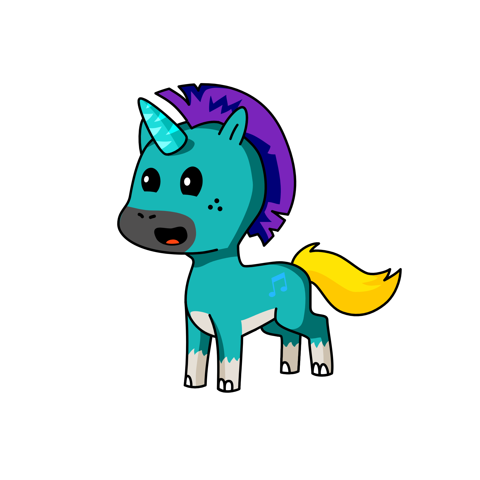 DJ Catnip, the unicorn