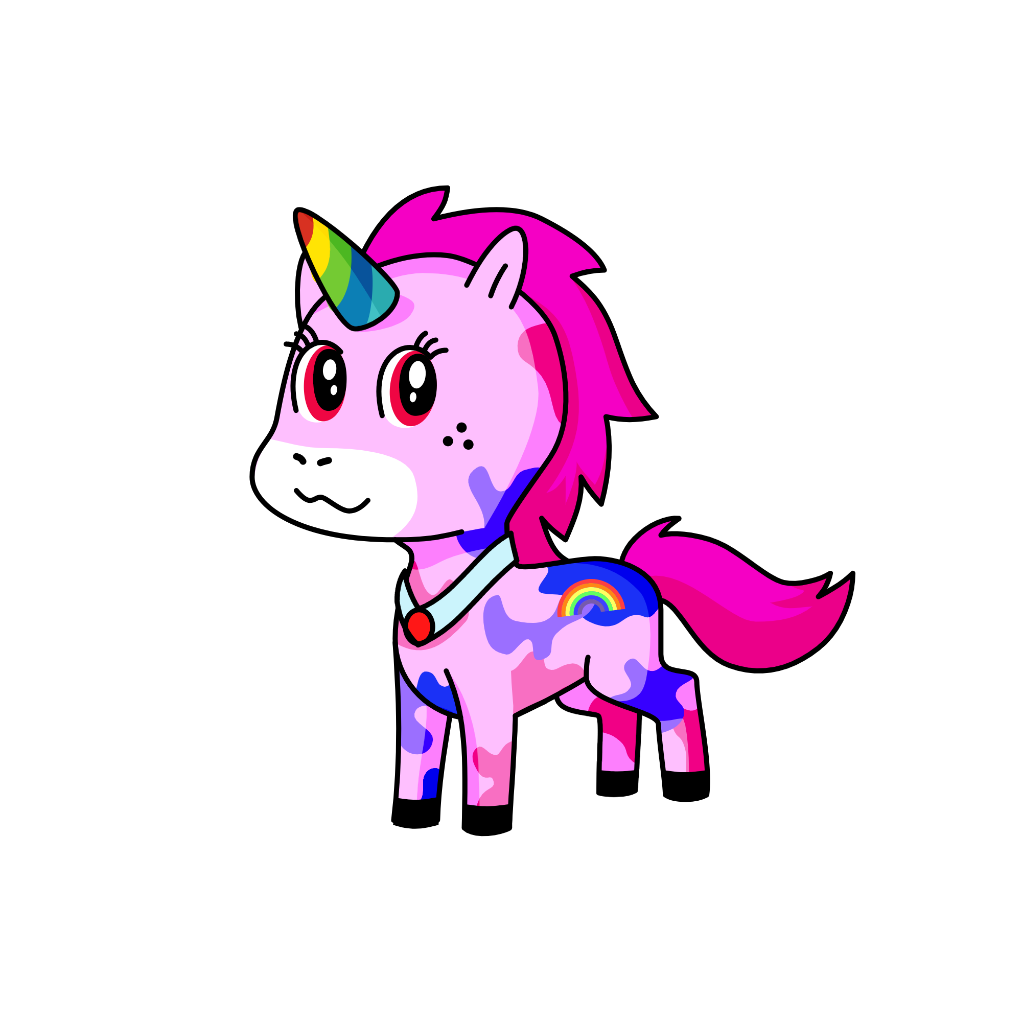 Gemmica, the unicorn