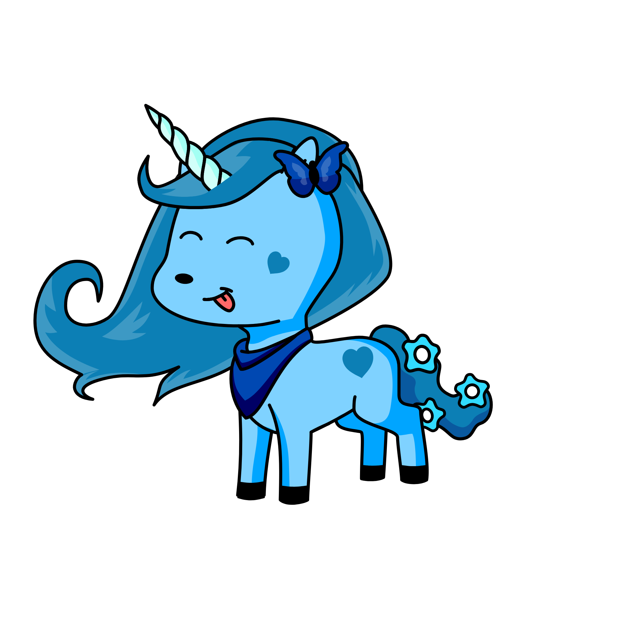 crystal, the unicorn