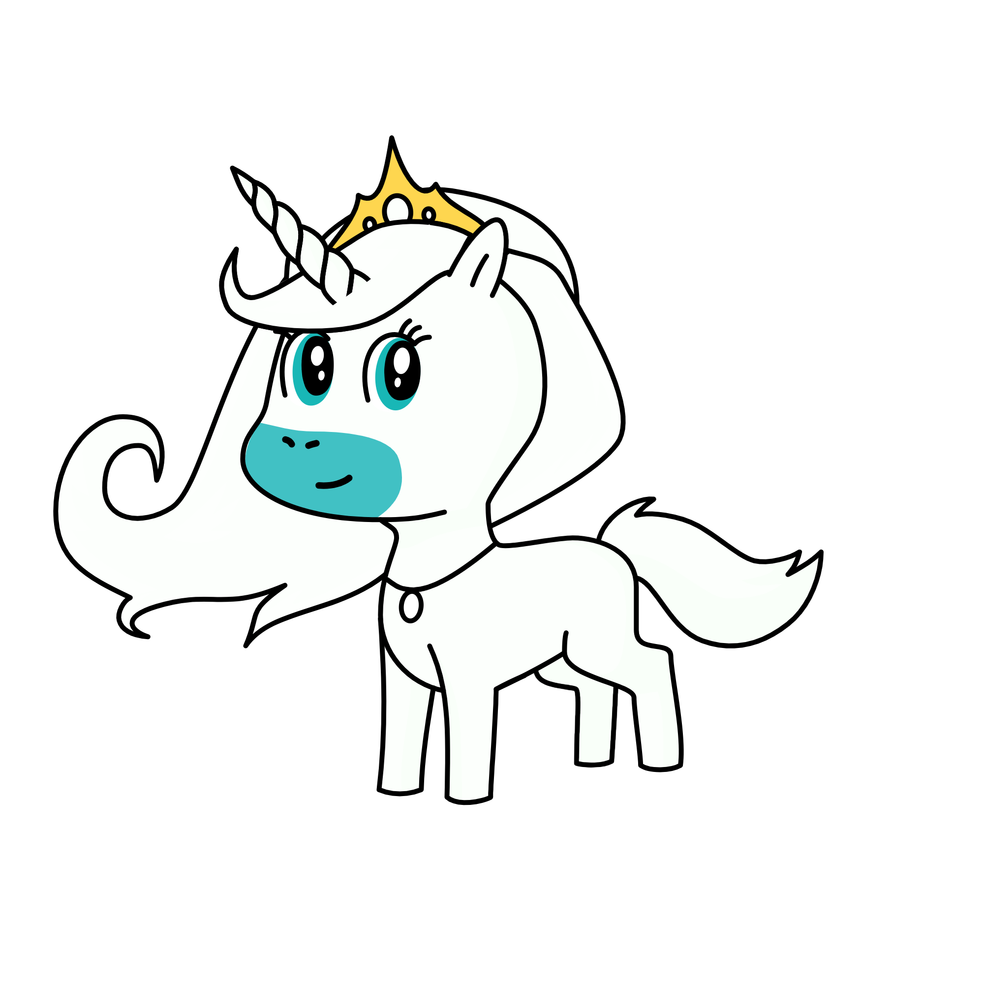 princess snowball, the unicorn