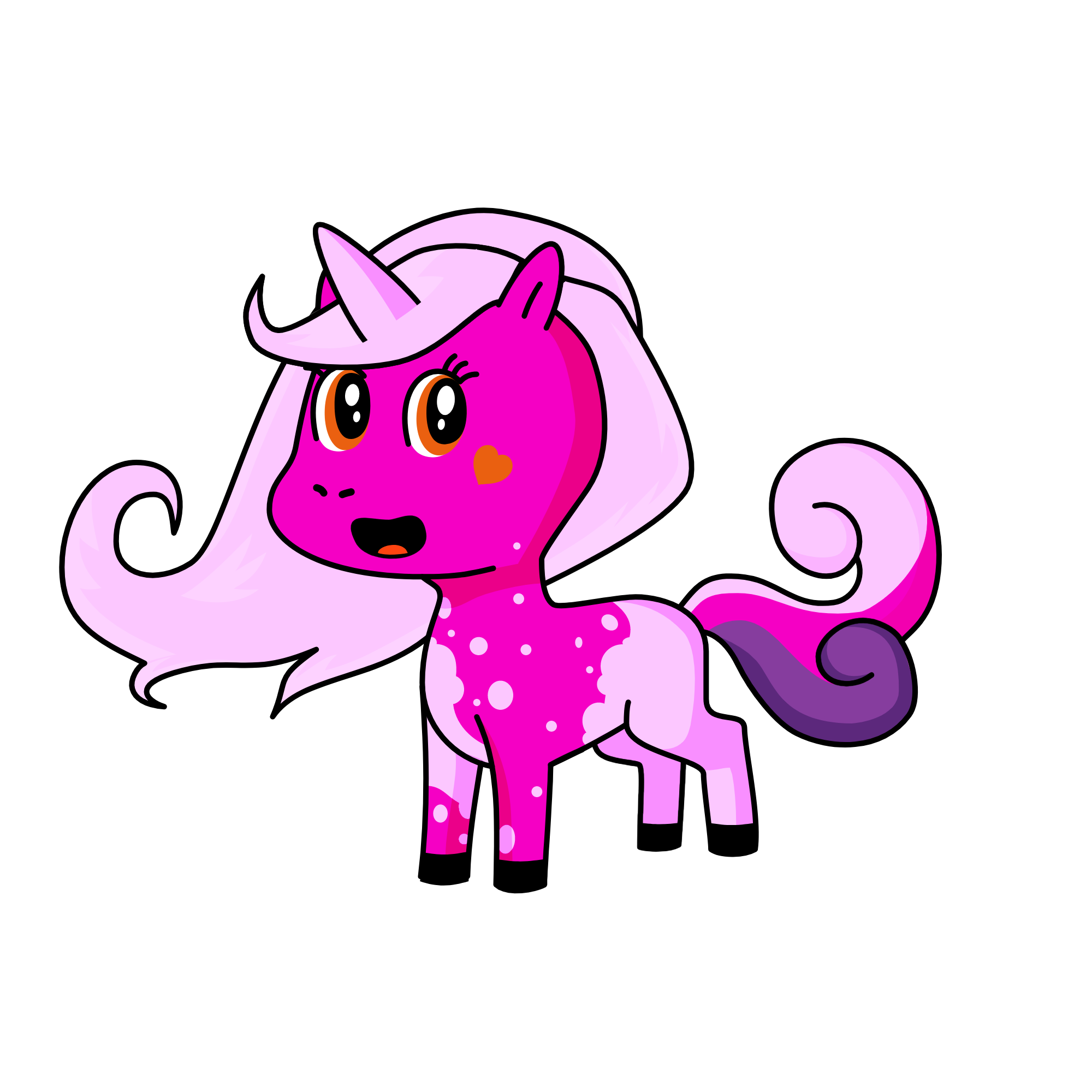 Rosie cornie, the unicorn