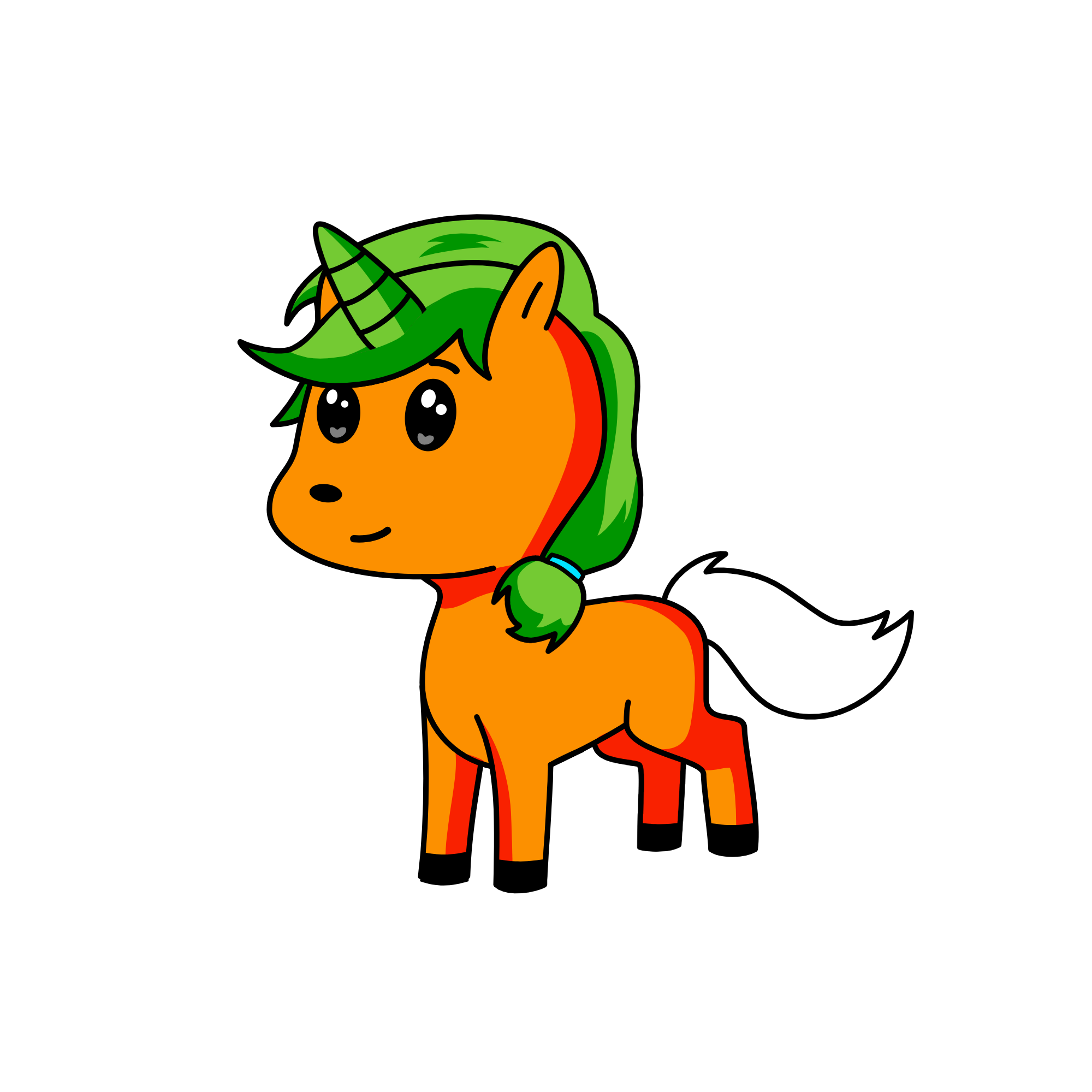 reverse minecraft alex, the unicorn