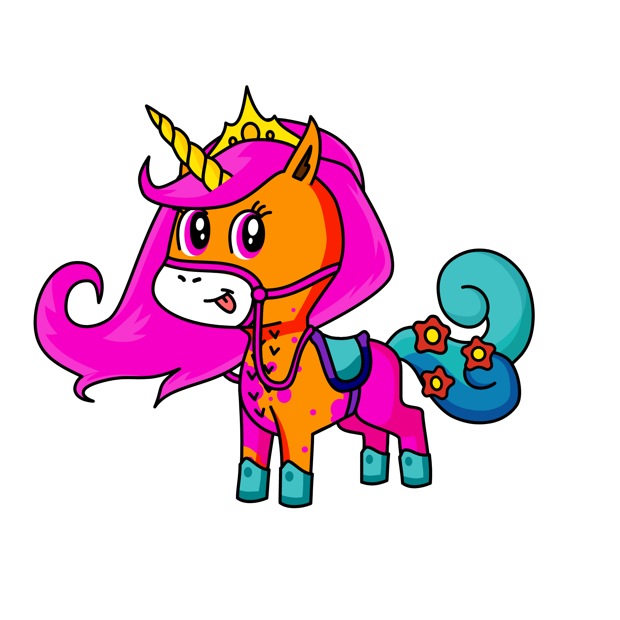 Kayla, the unicorn