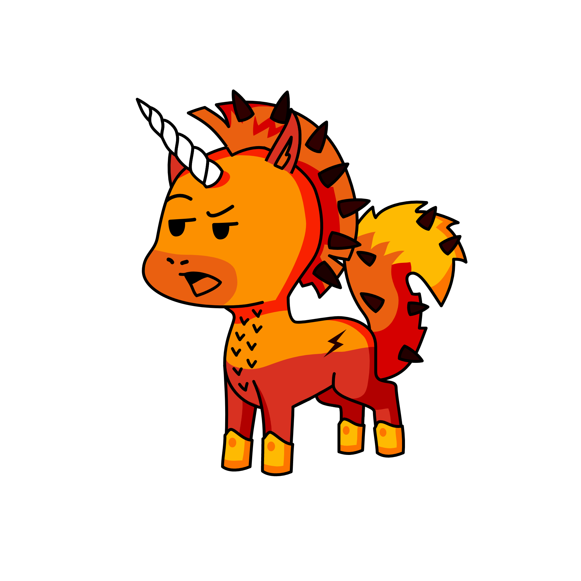 spike, the unicorn