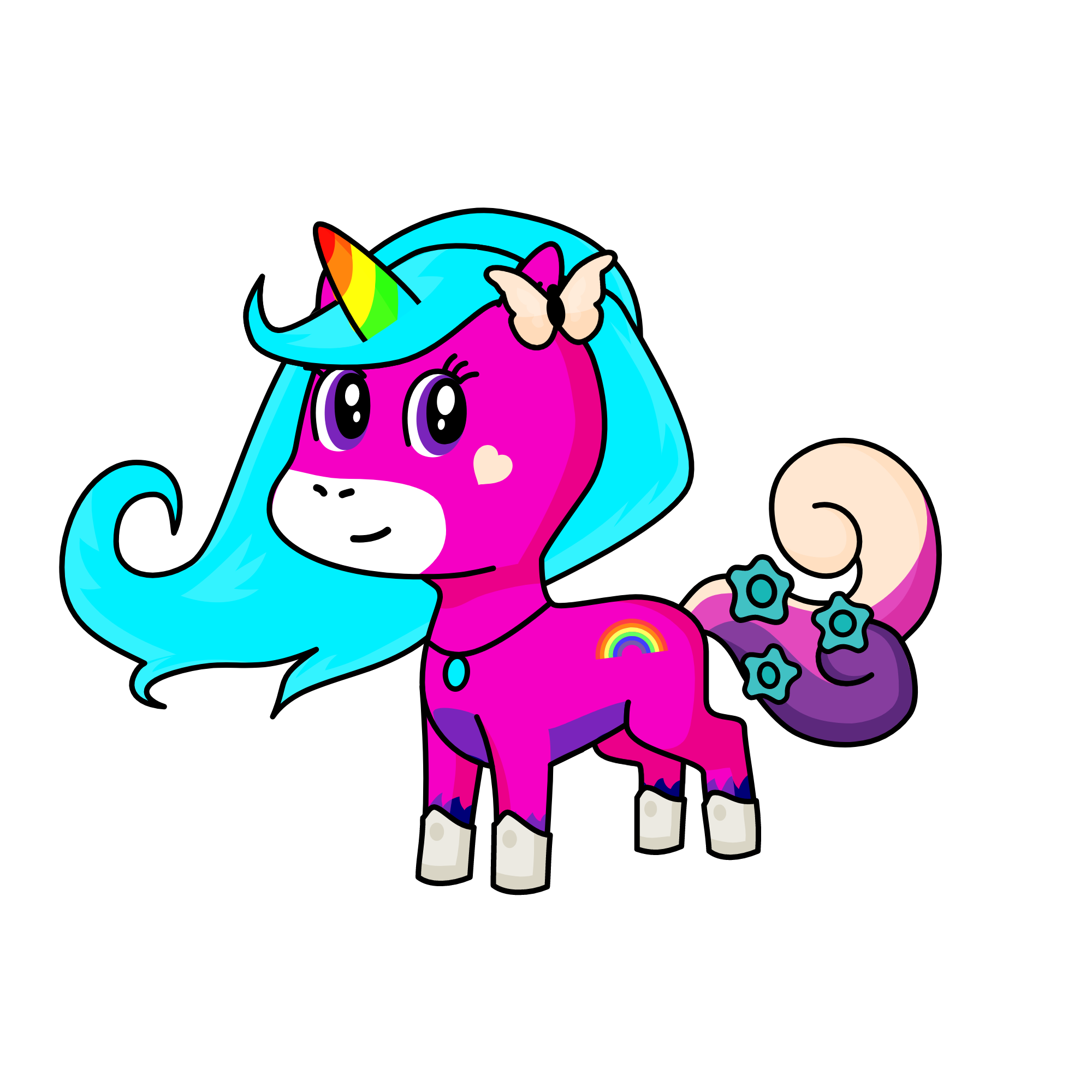 cutie, the unicorn