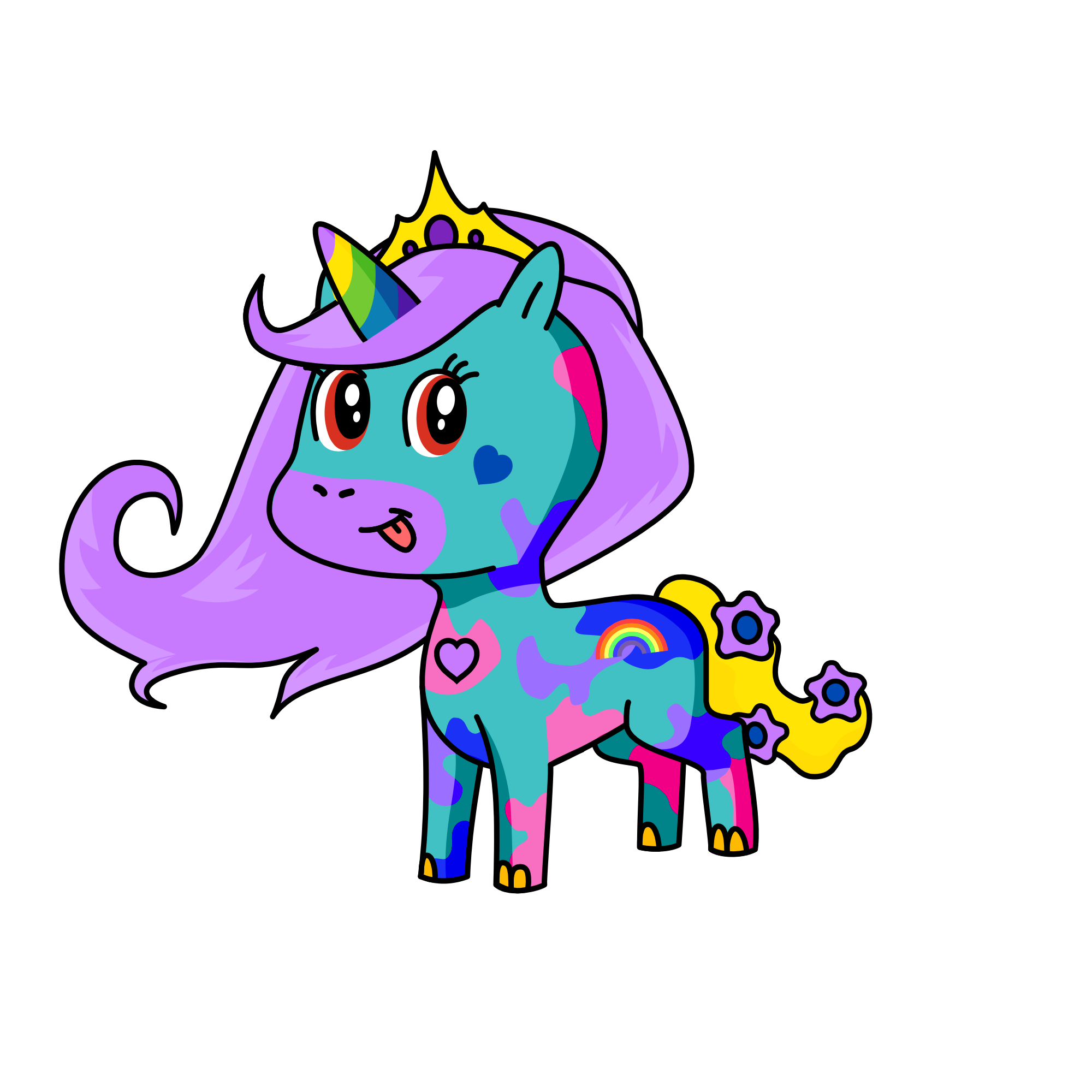 Lilly blossom , the unicorn