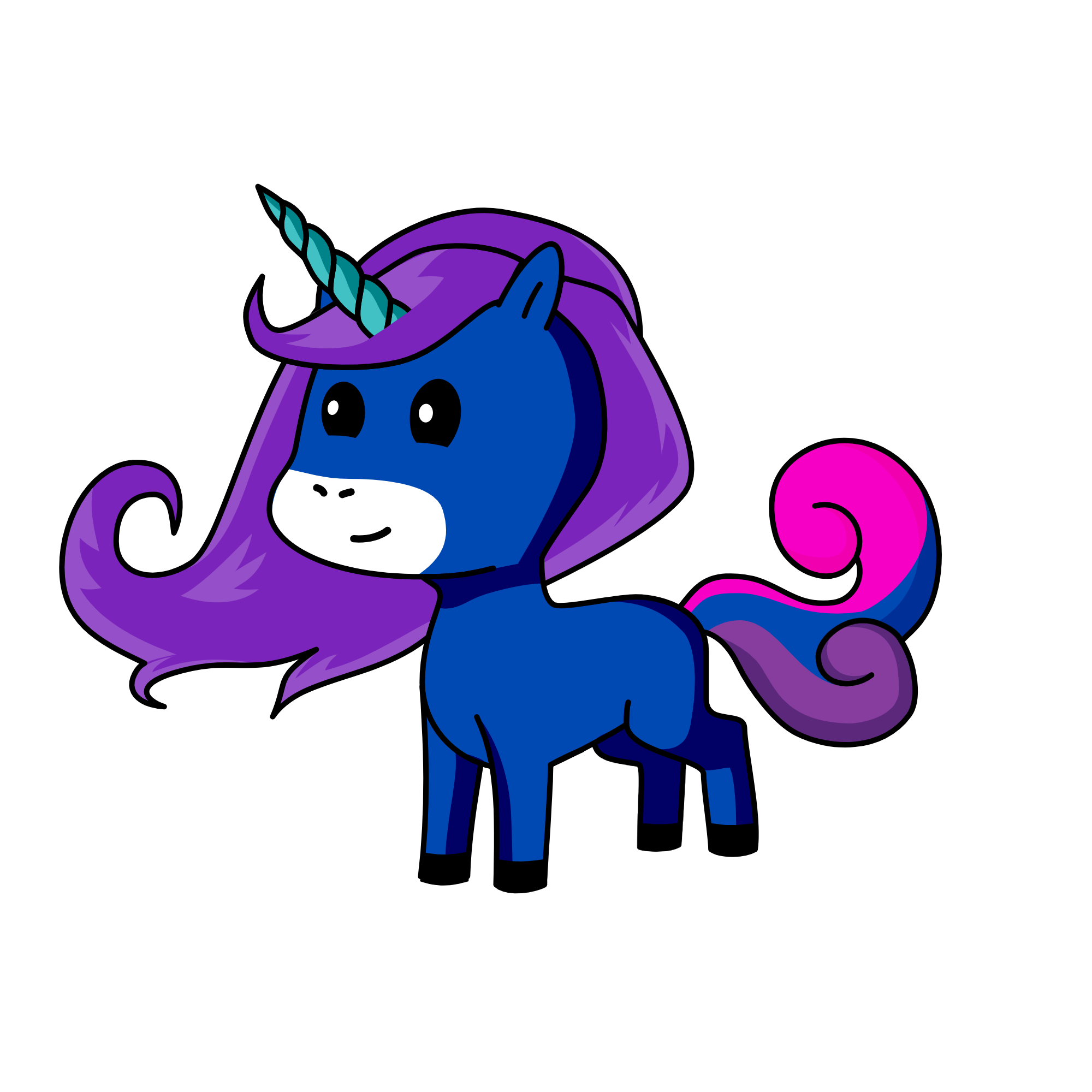 Night, the unicorn