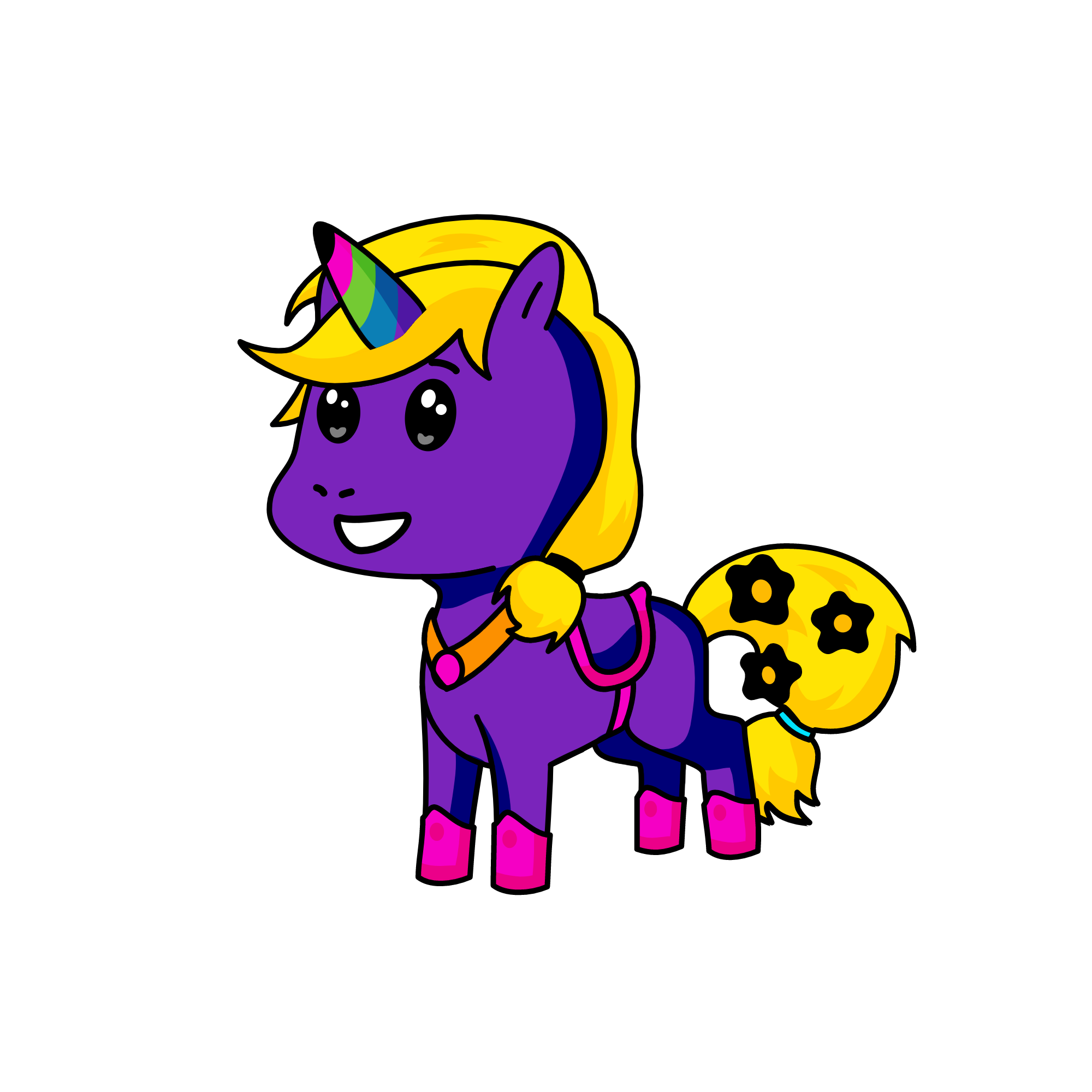 poop, the unicorn