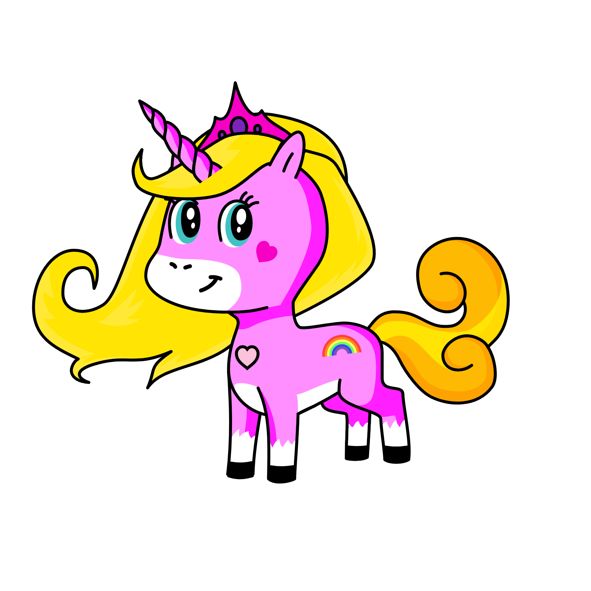 tina, the unicorn