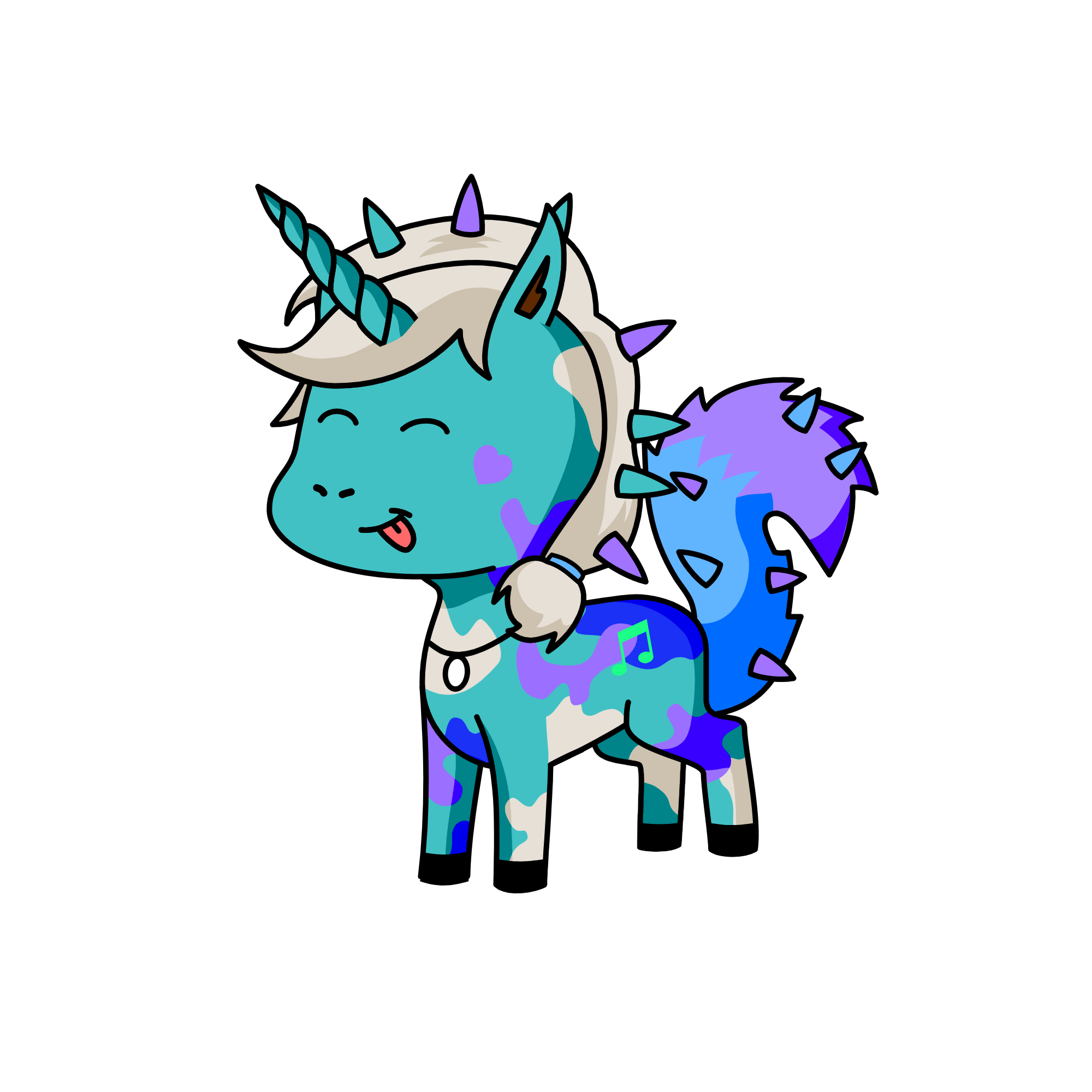 icy, the unicorn