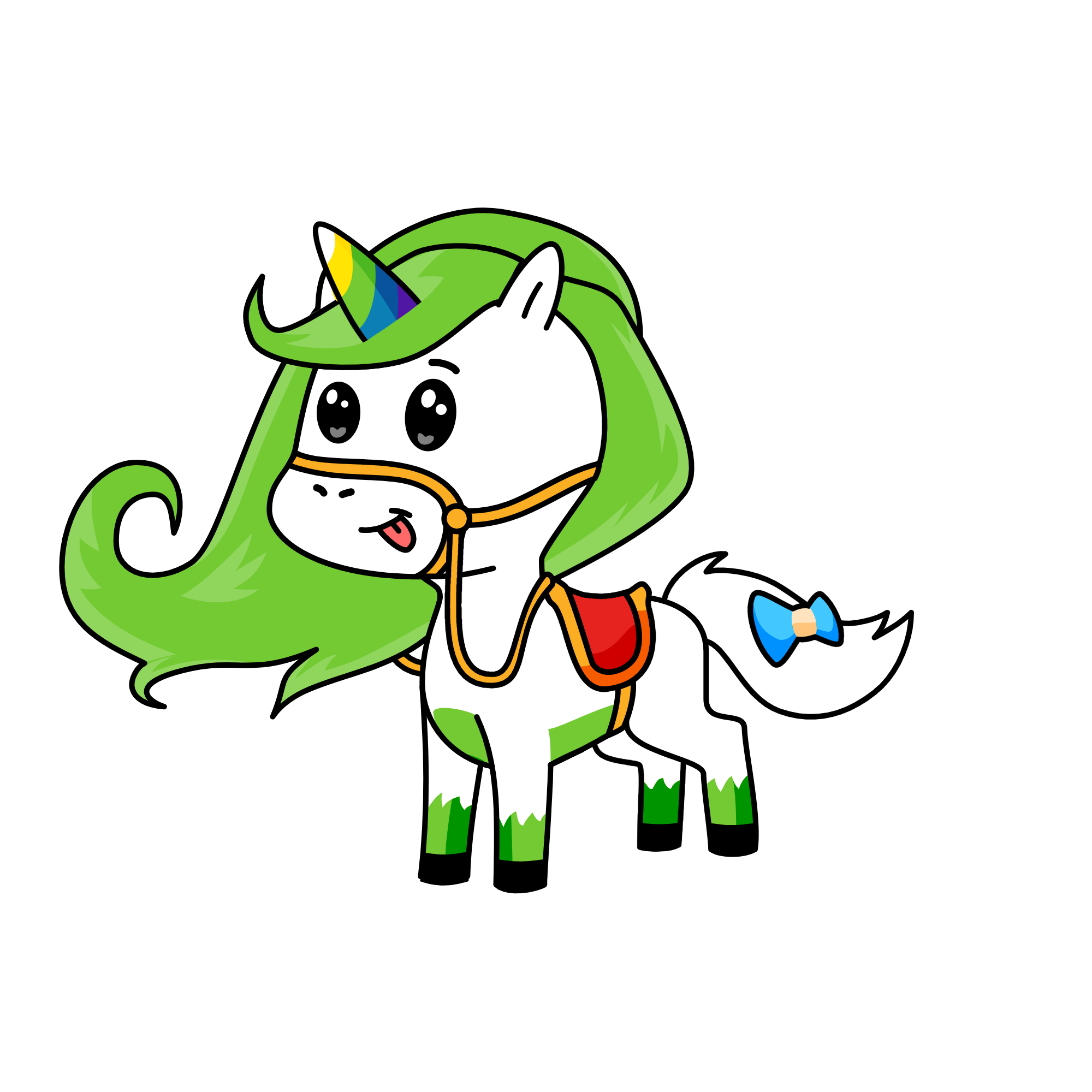 Elle mcconchies [freind], the unicorn