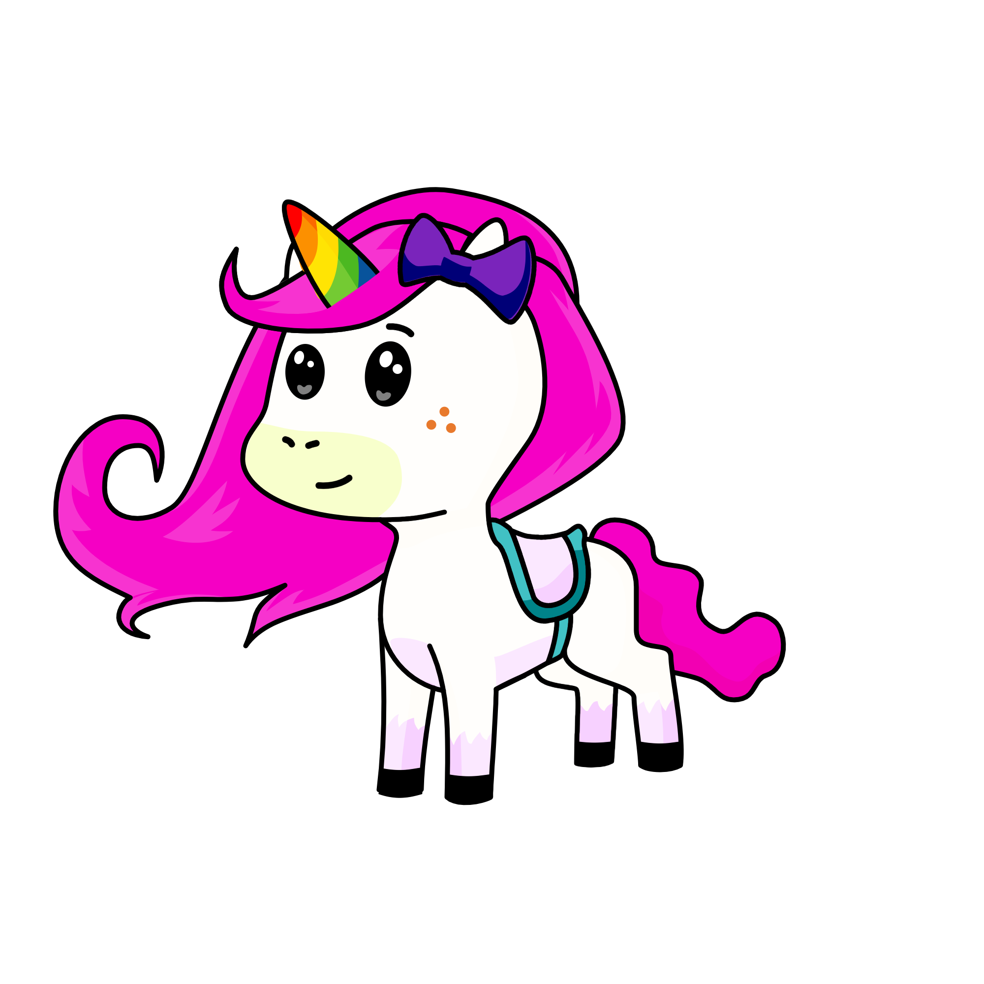Sprink, the unicorn