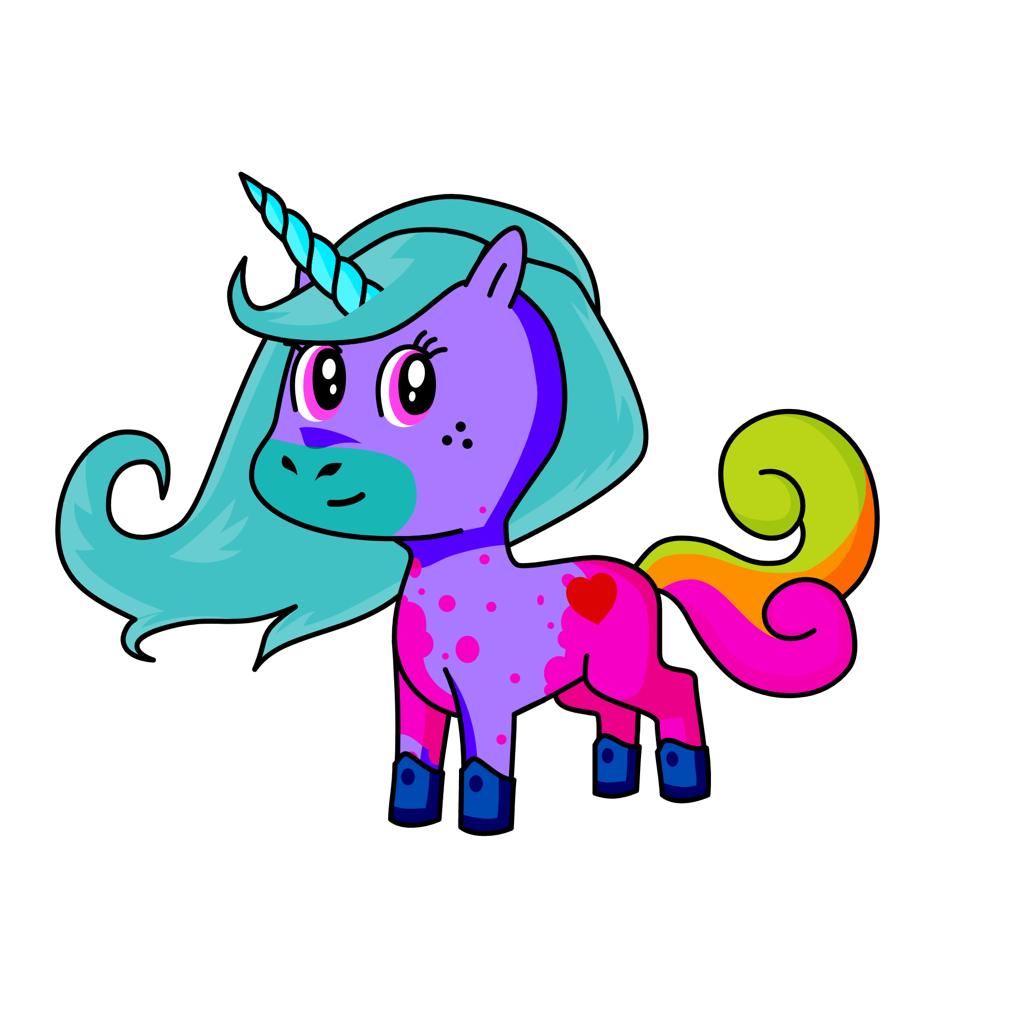 minty, the unicorn