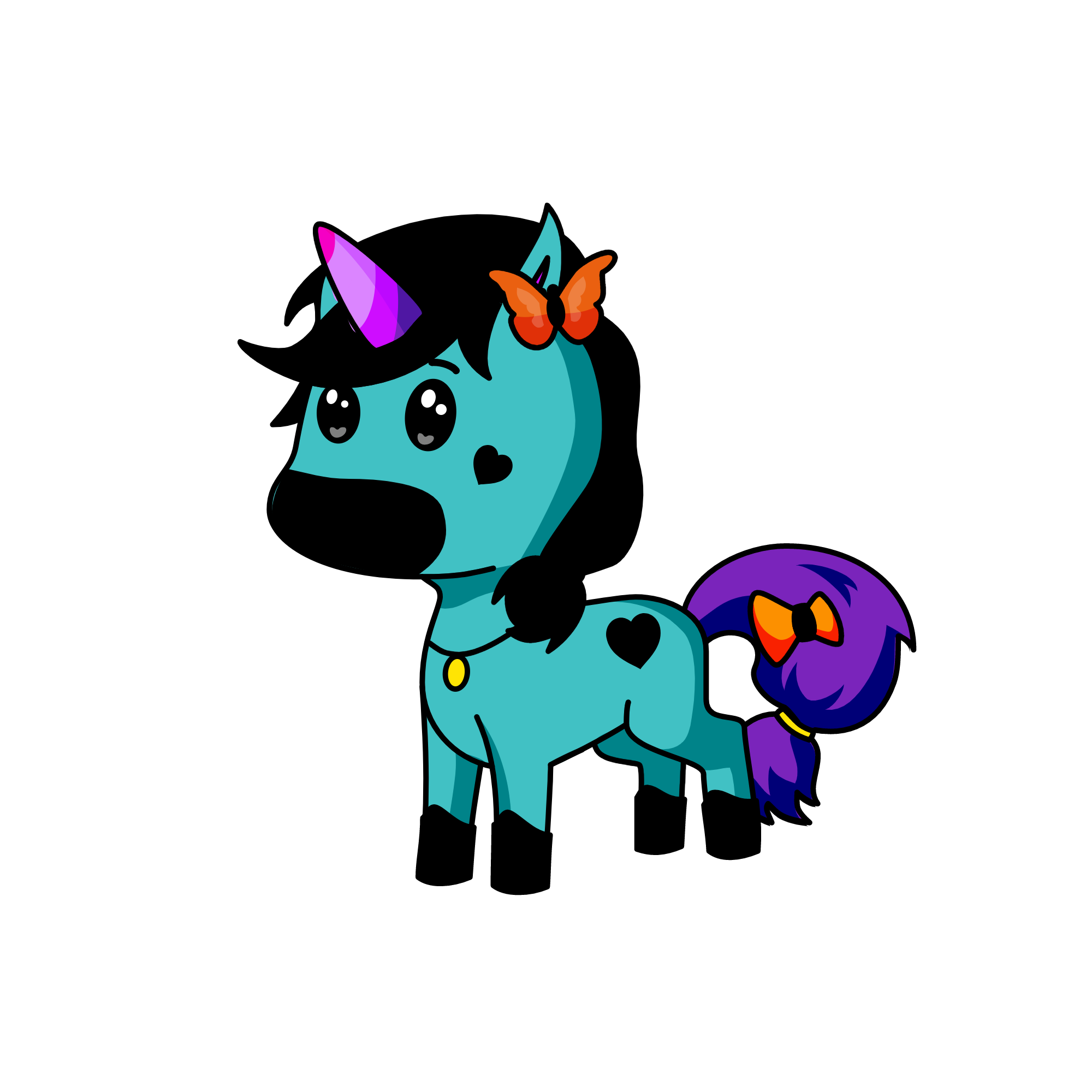 the gacha noi hoib cooly noi, the unicorn