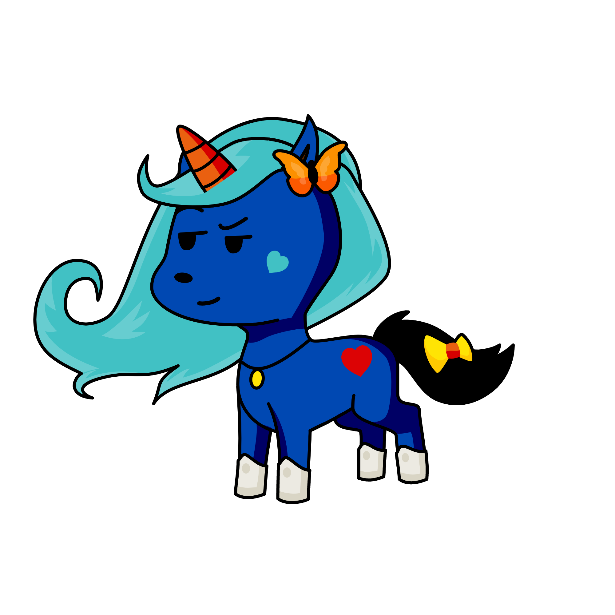 the clool mom cool hoeeg cool cpl  love, the unicorn