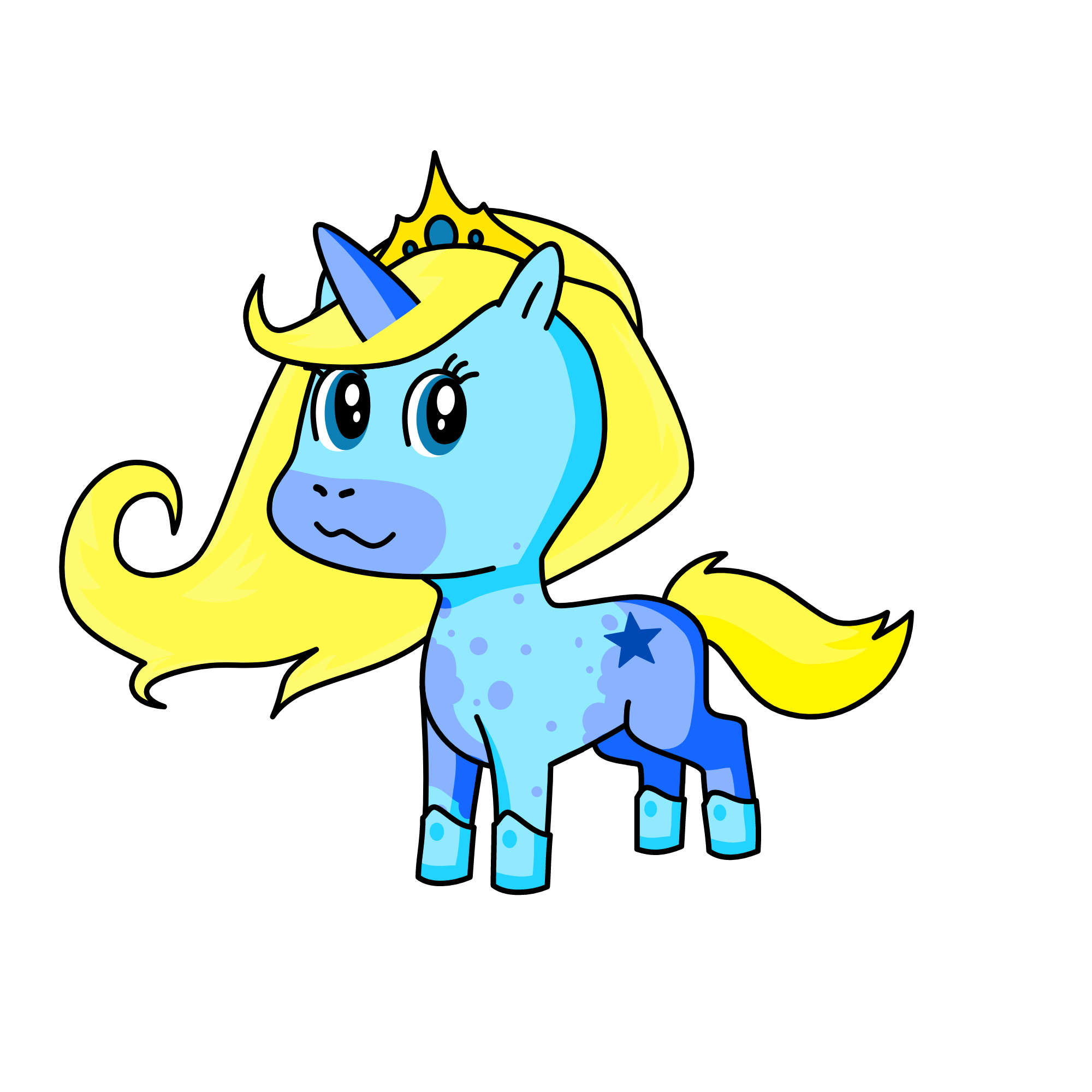 Elsa, the unicorn