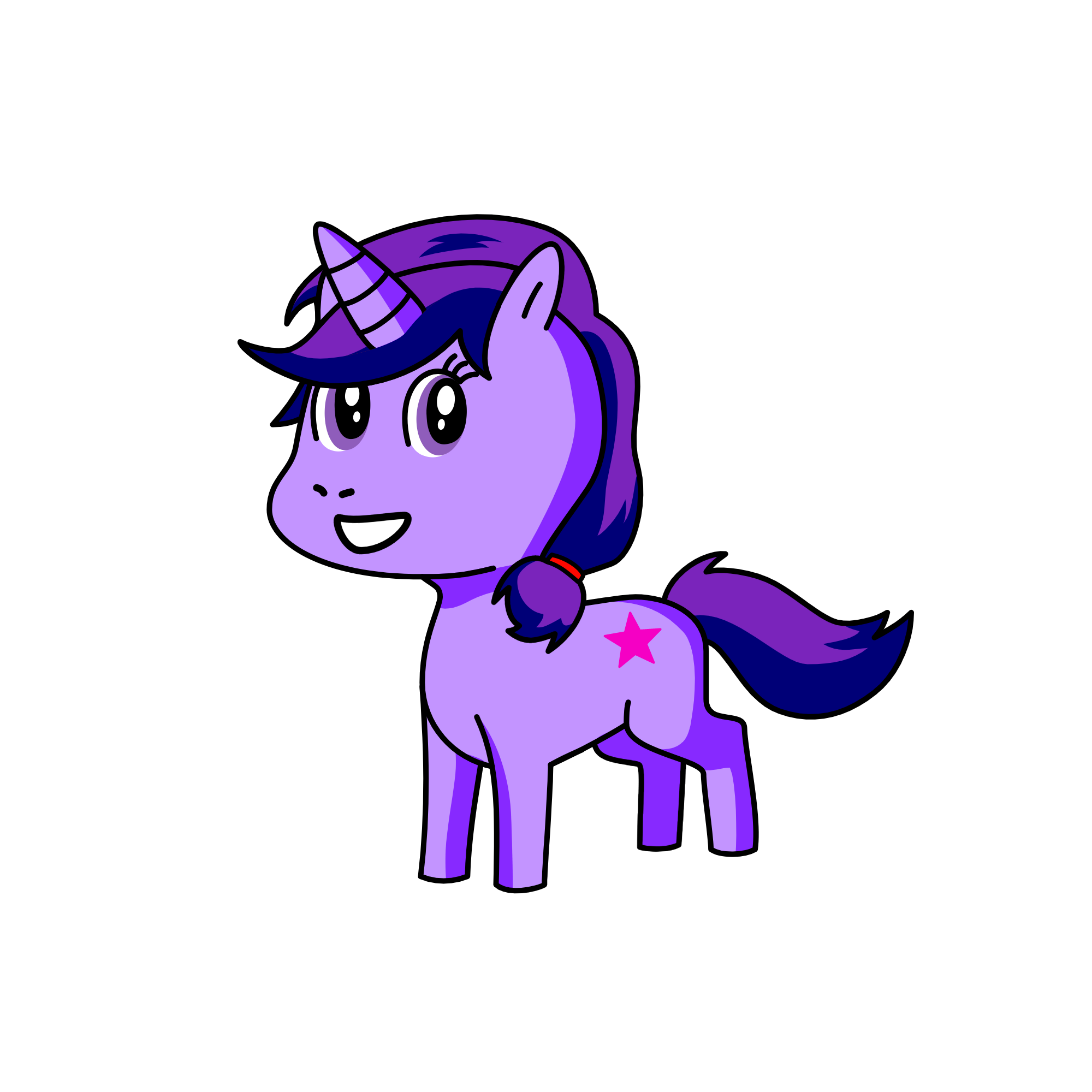 Twilight, the unicorn