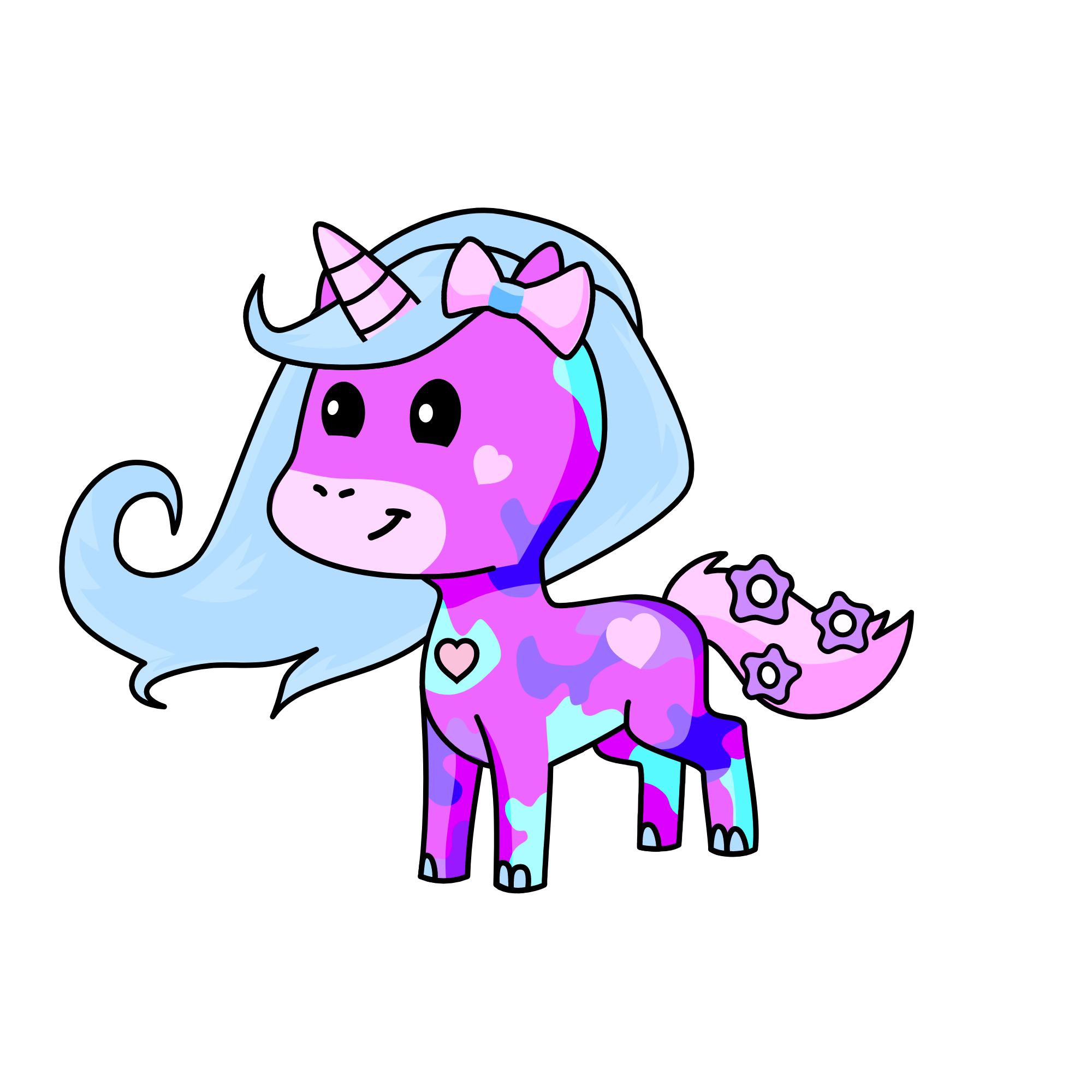 cotton candy, the unicorn