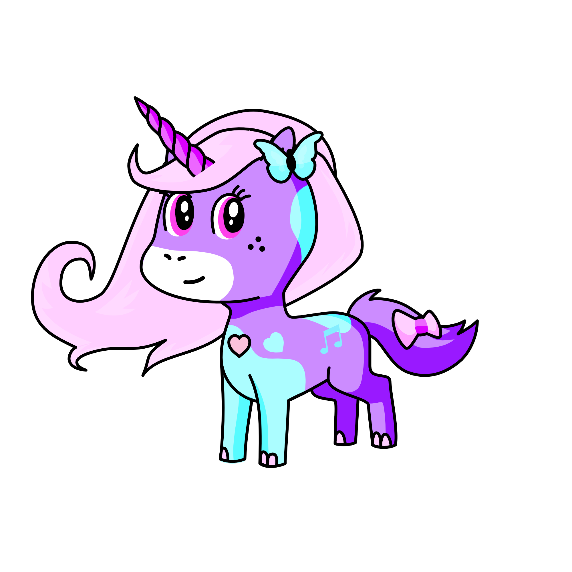 Dj corn, the unicorn