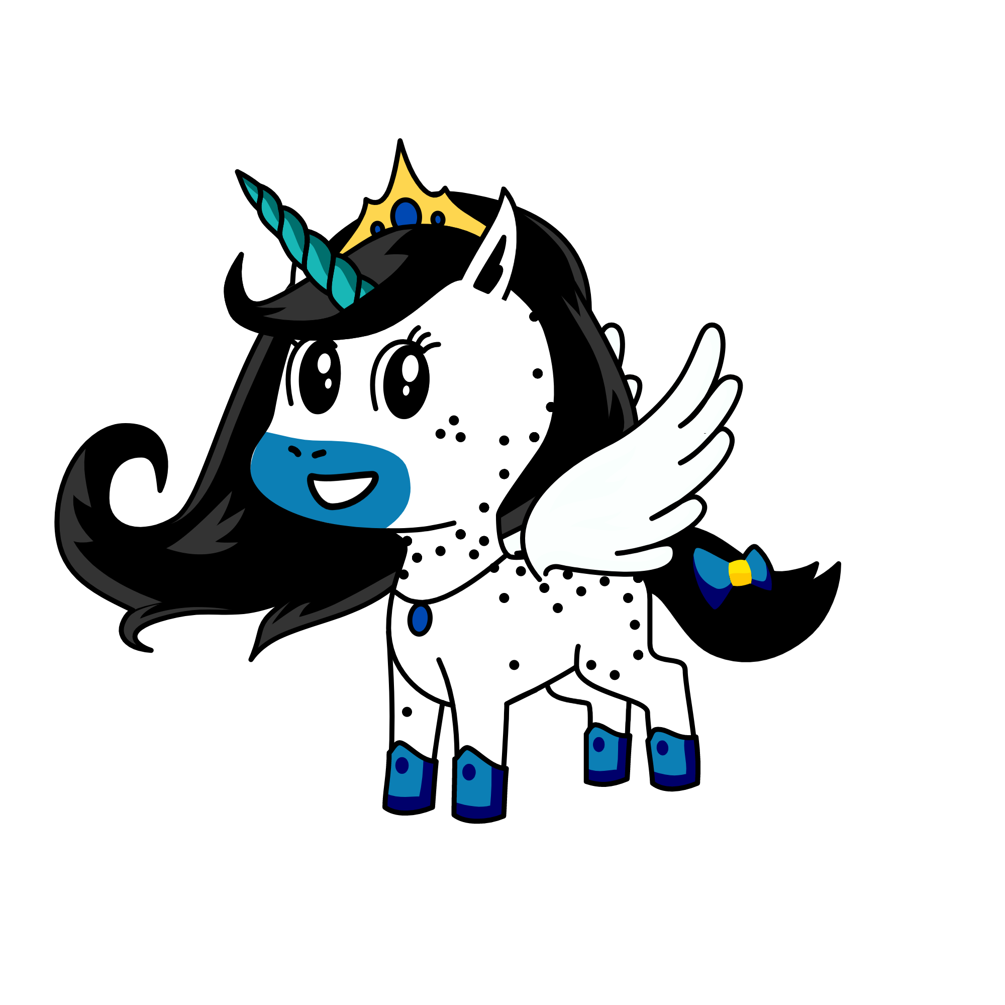 Midnight, the unicorn