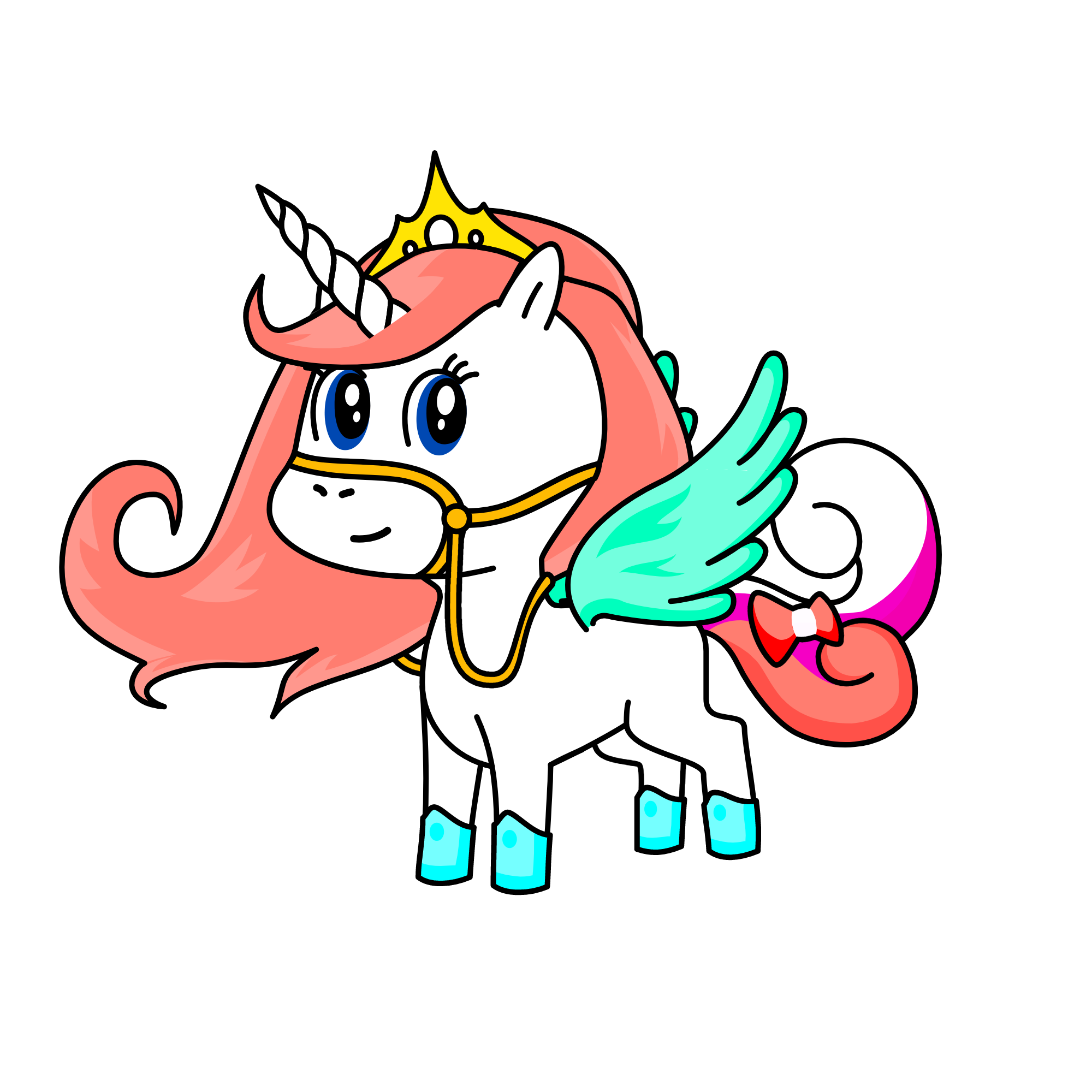 Princess Strawberry, the unicorn