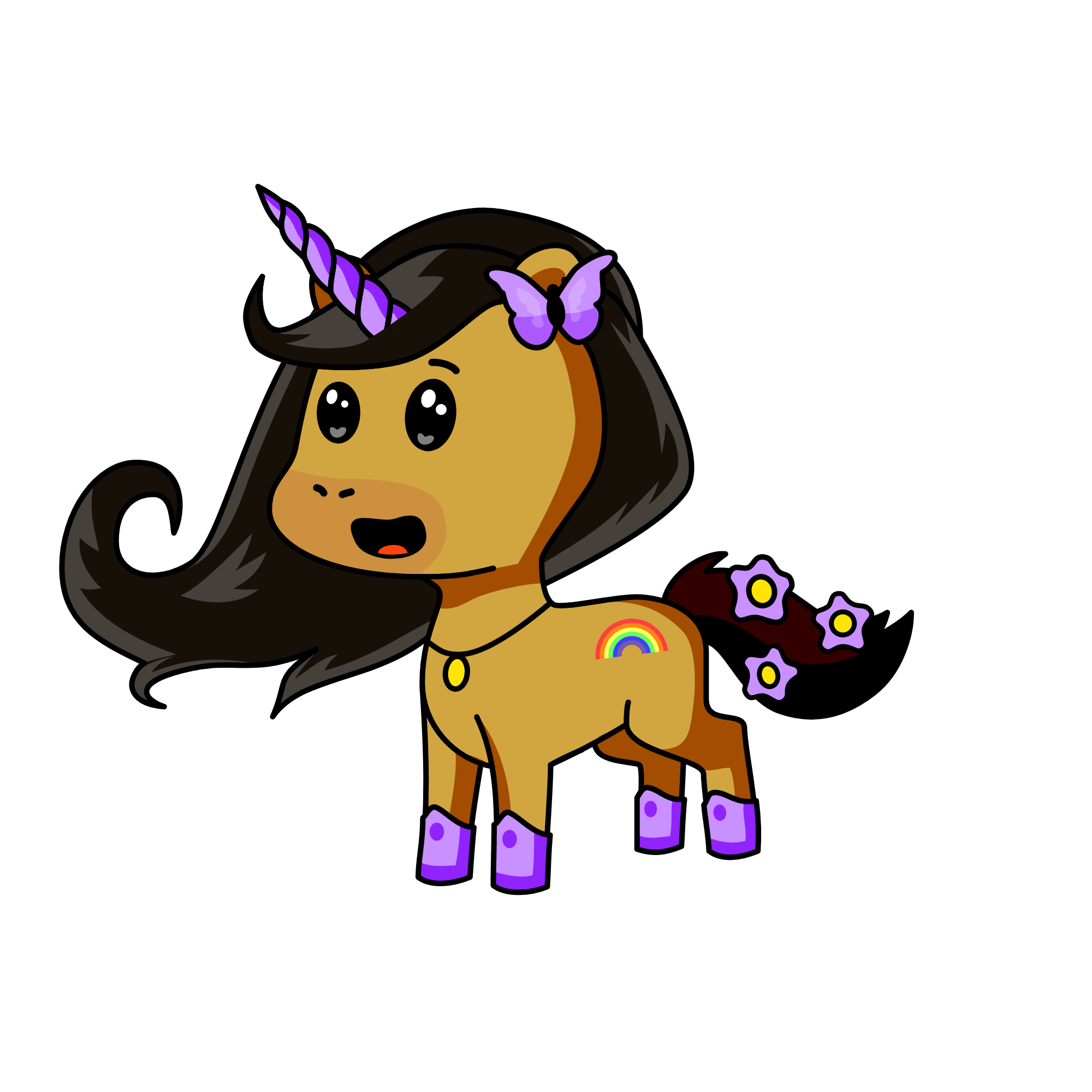 Amazing Aishacorn, the unicorn