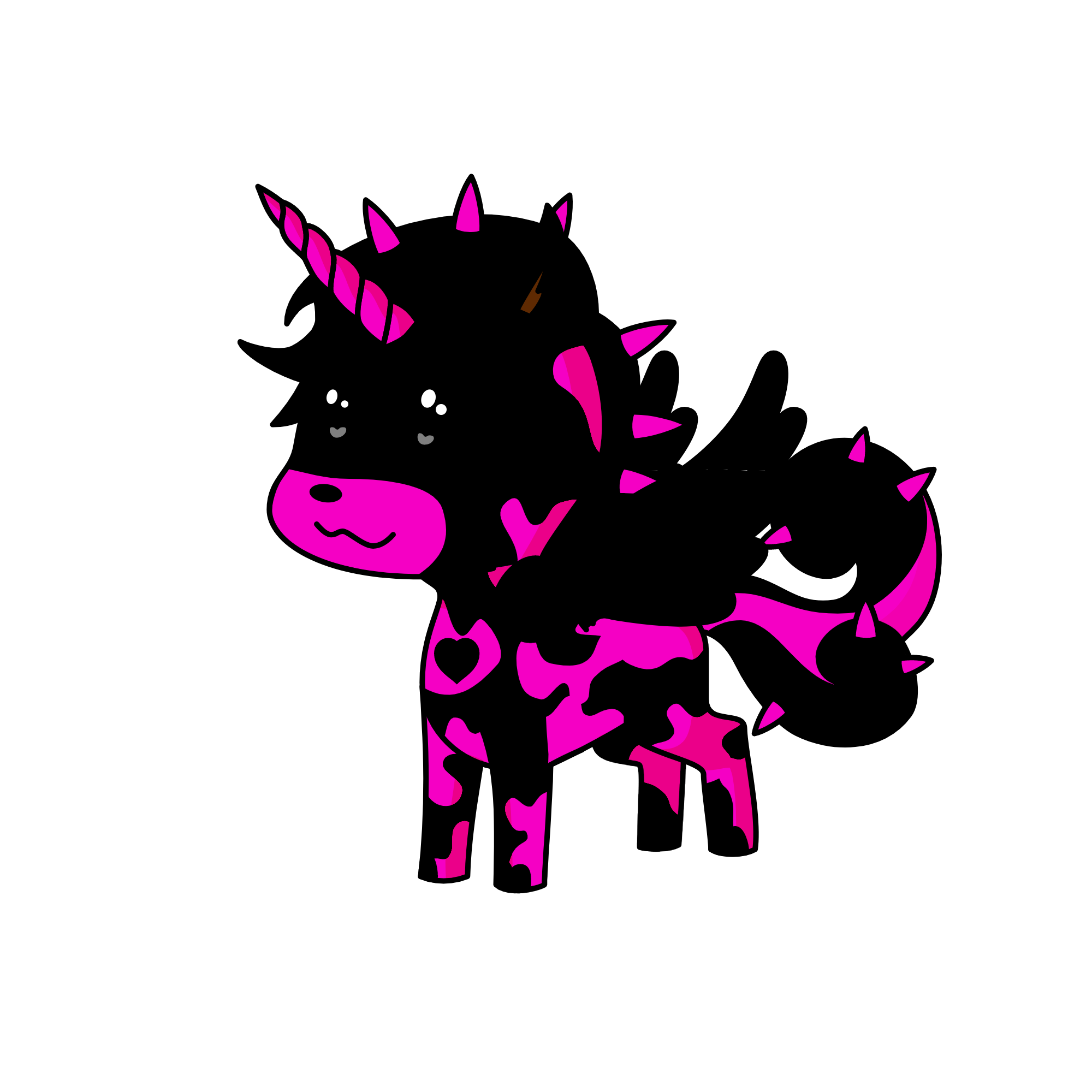 pinky, the unicorn