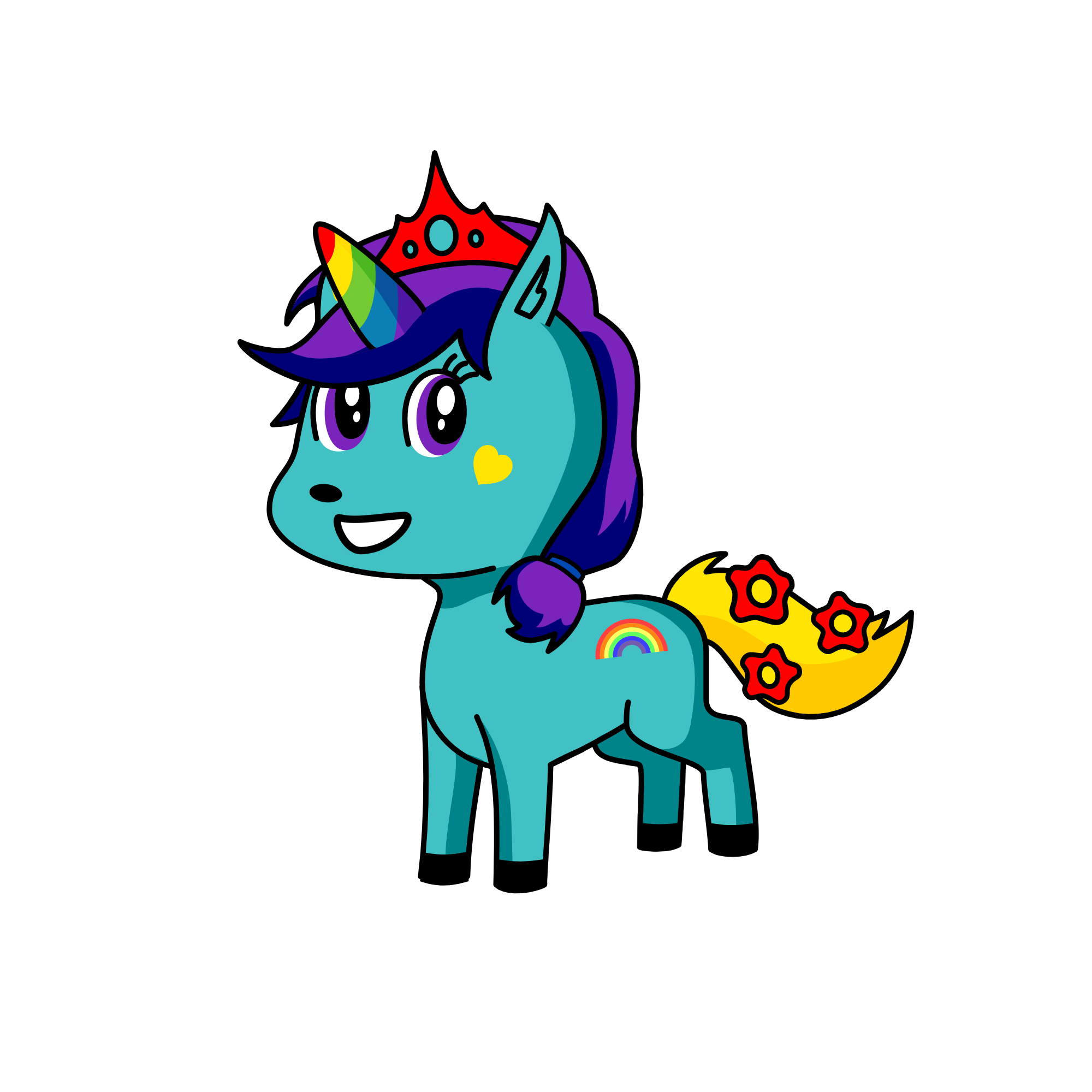 the love gacha abc for ert noi cool dhhvc, the unicorn