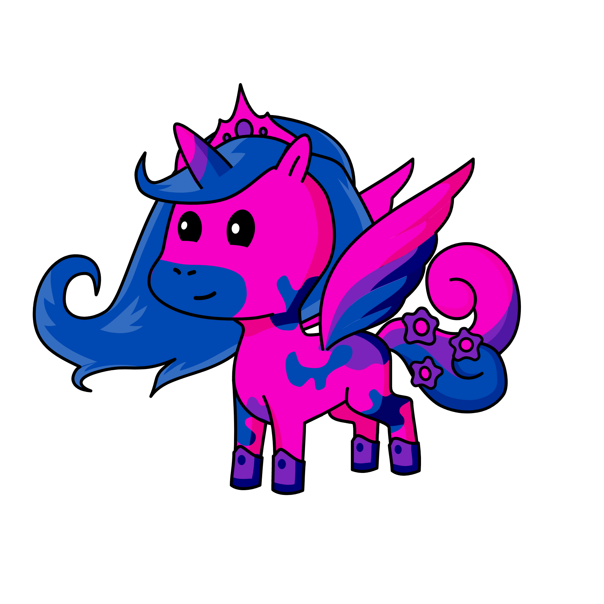 Bisexual Beauty, the unicorn