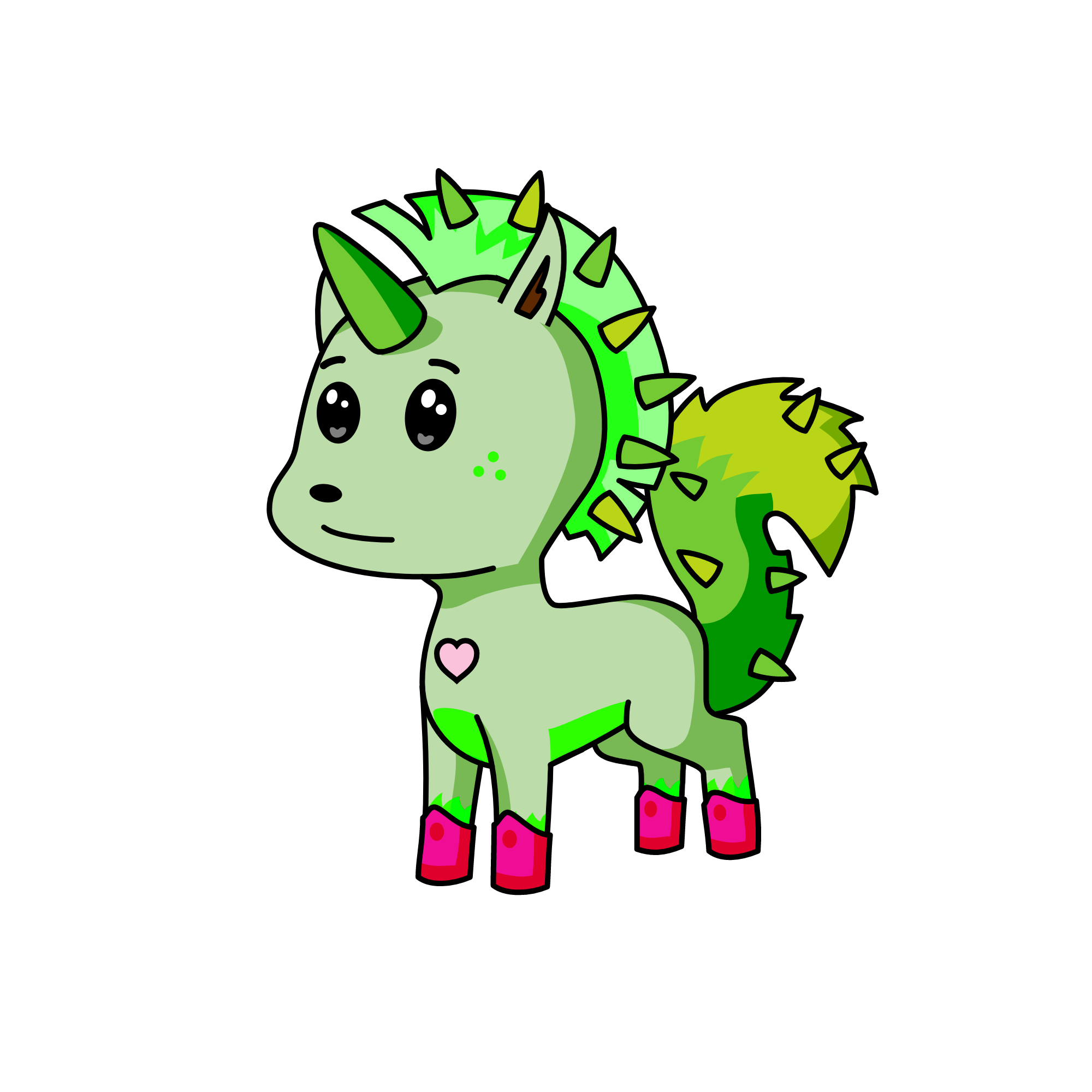 Brambles, the unicorn