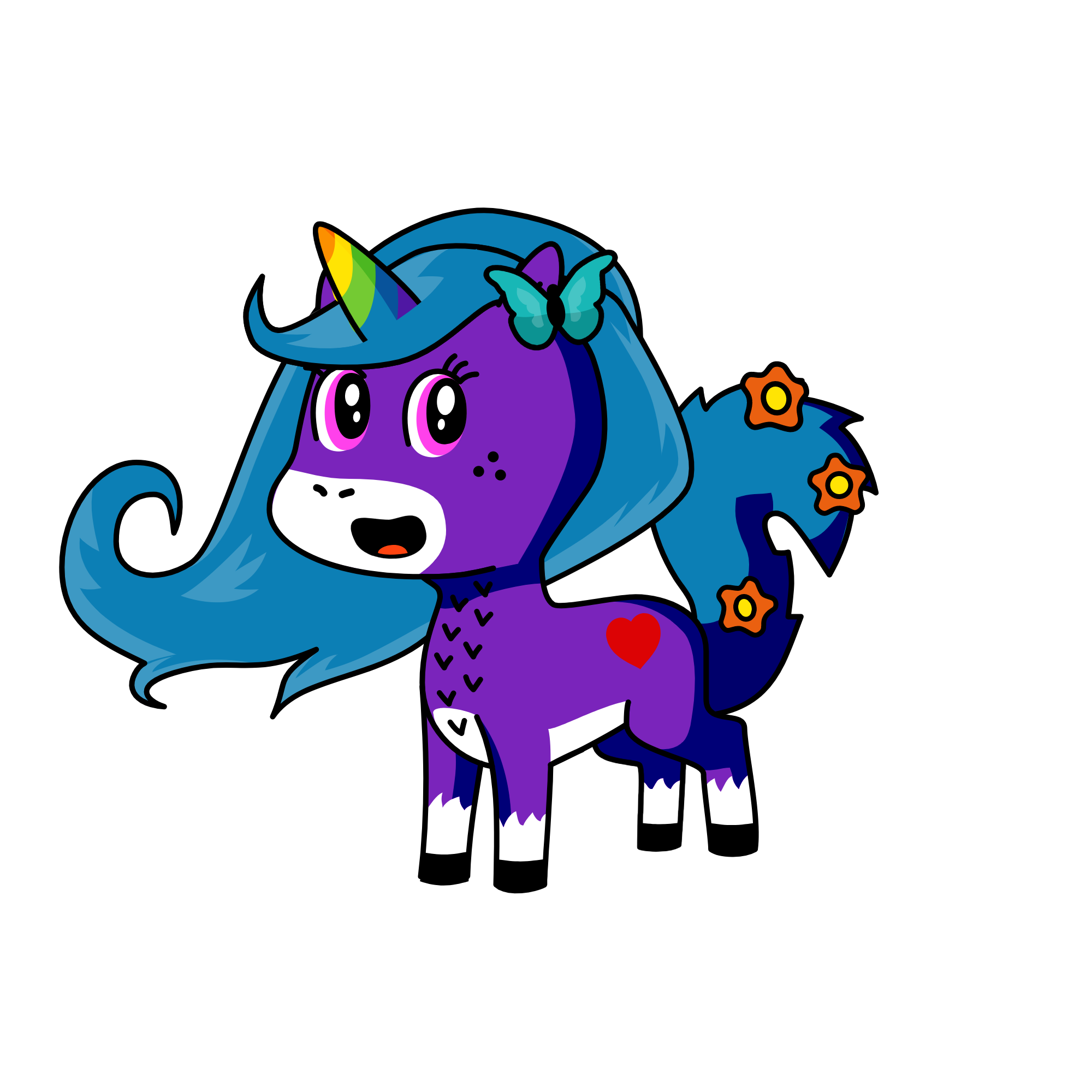 summer, the unicorn